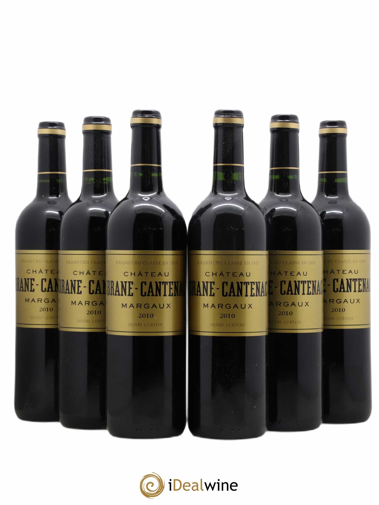 Château Brane Cantenac 2ème Grand Cru Classé 2010 - Lot de 6 bouteilles - 0