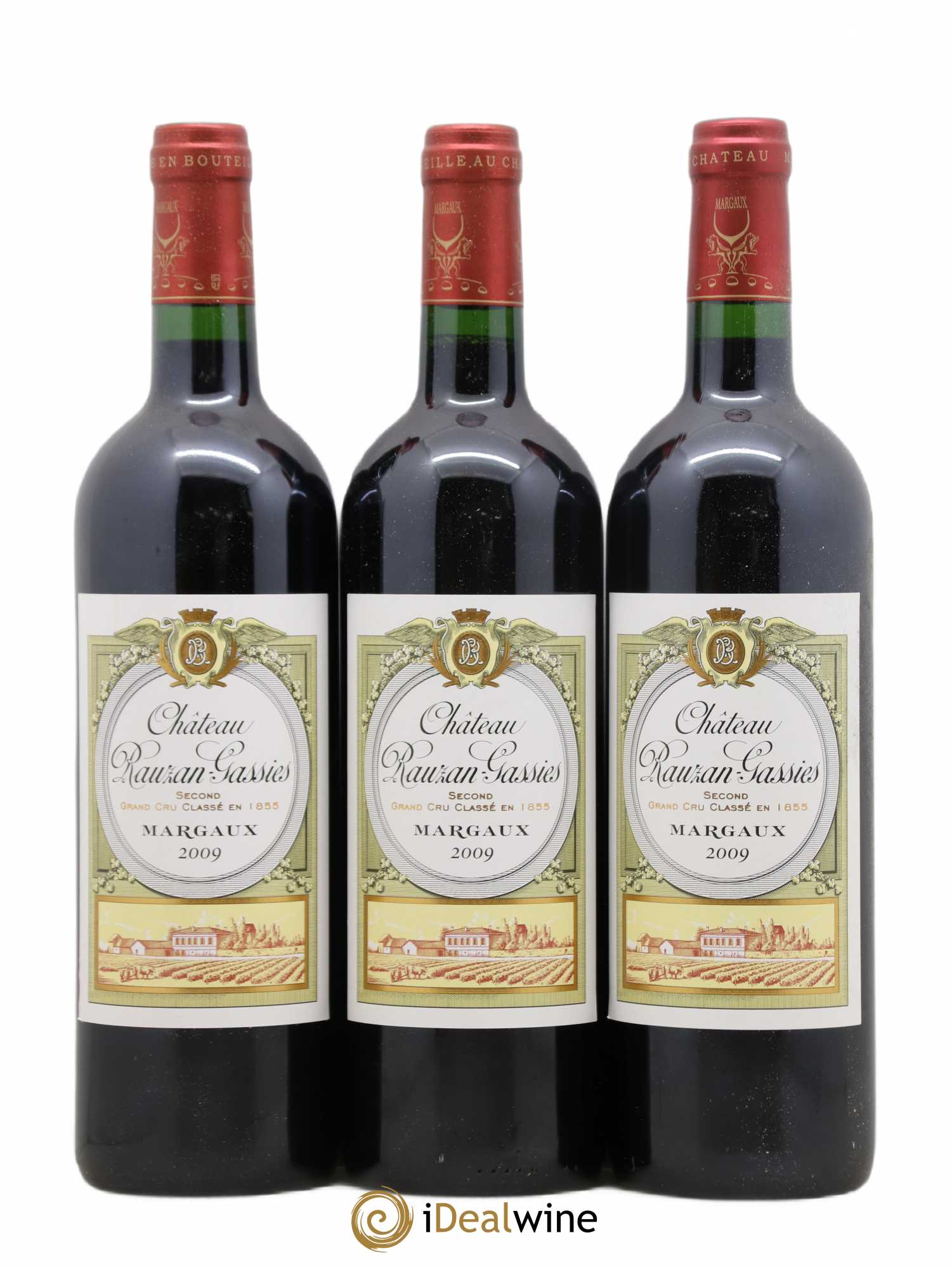 Château Rauzan-Gassies 2ème Grand Cru Classé 2009 - Lot de 6 bouteilles - 1