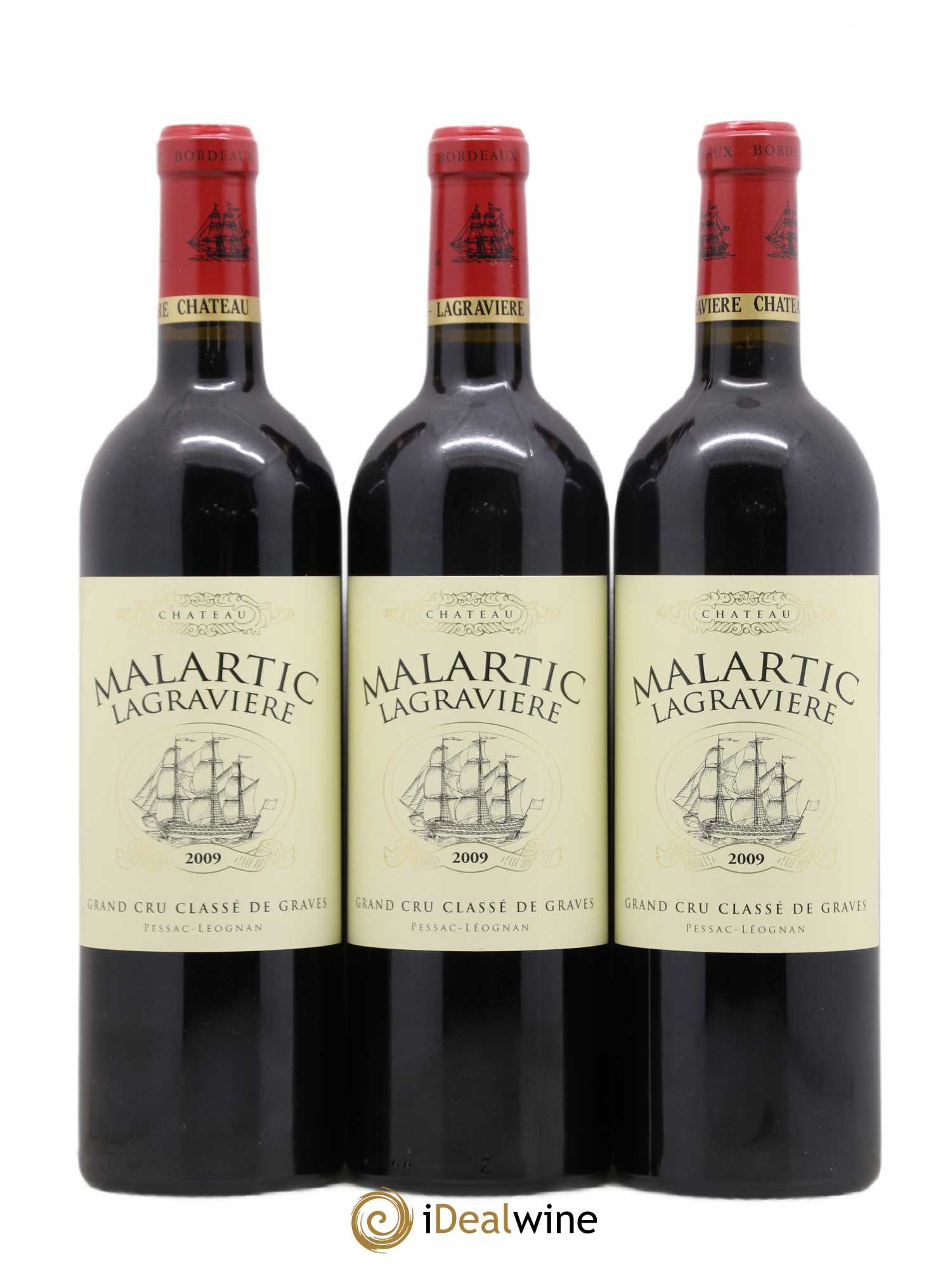 Château Malartic-Lagravière Cru Classé de Graves 2009 - Lot de 6 bouteilles - 2