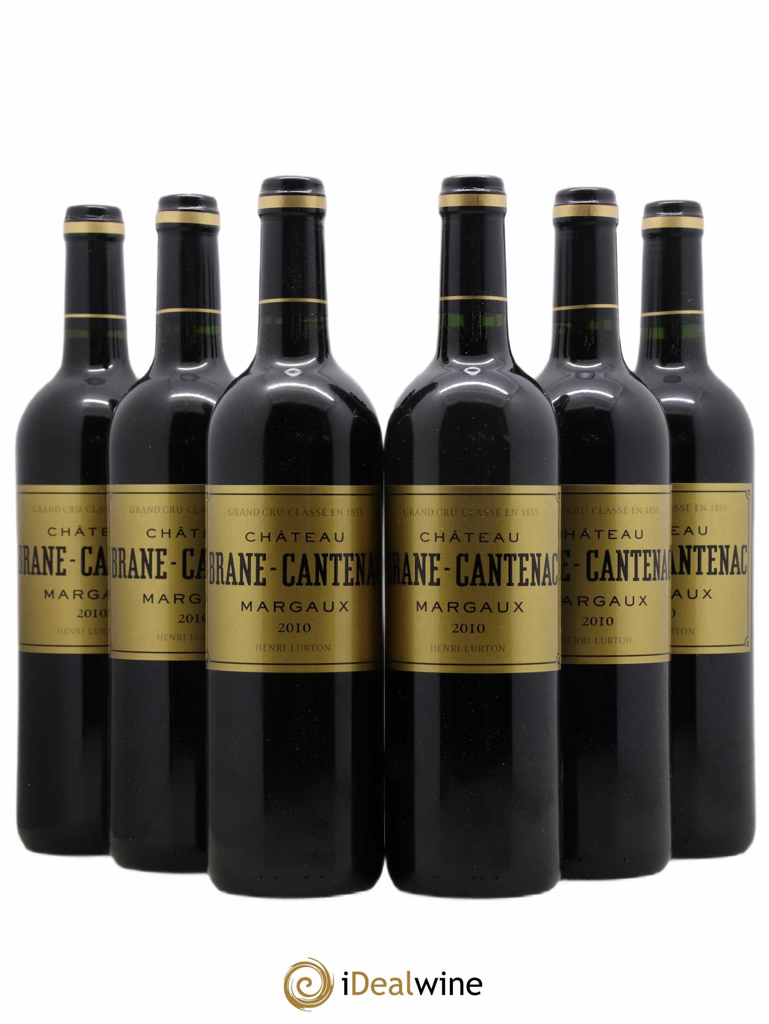 Château Brane Cantenac 2ème Grand Cru Classé 2010 - Lot de 6 bouteilles - 0