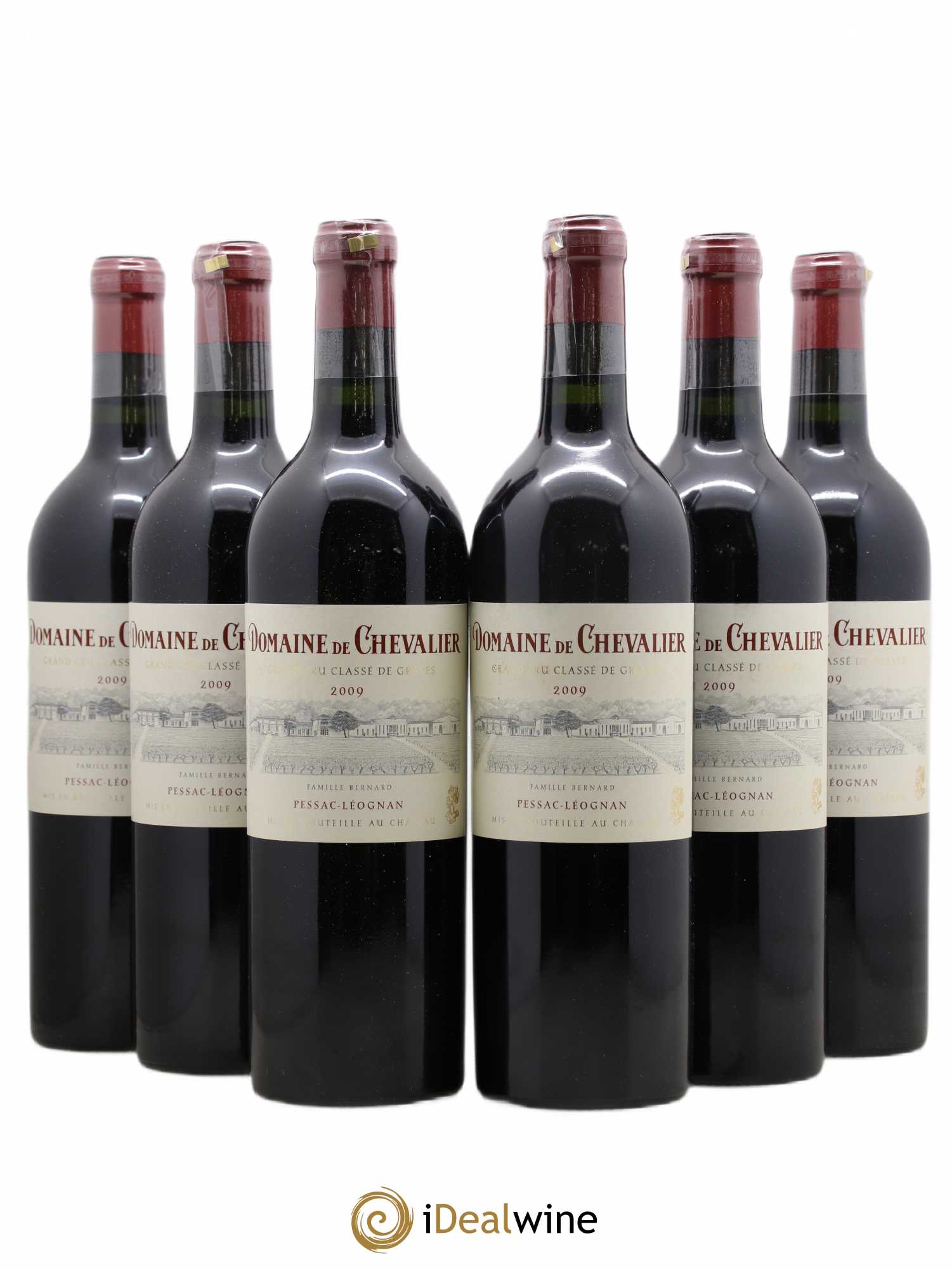 Domaine de Chevalier Cru Classé de Graves 2009 - Lot de 6 bouteilles - 0