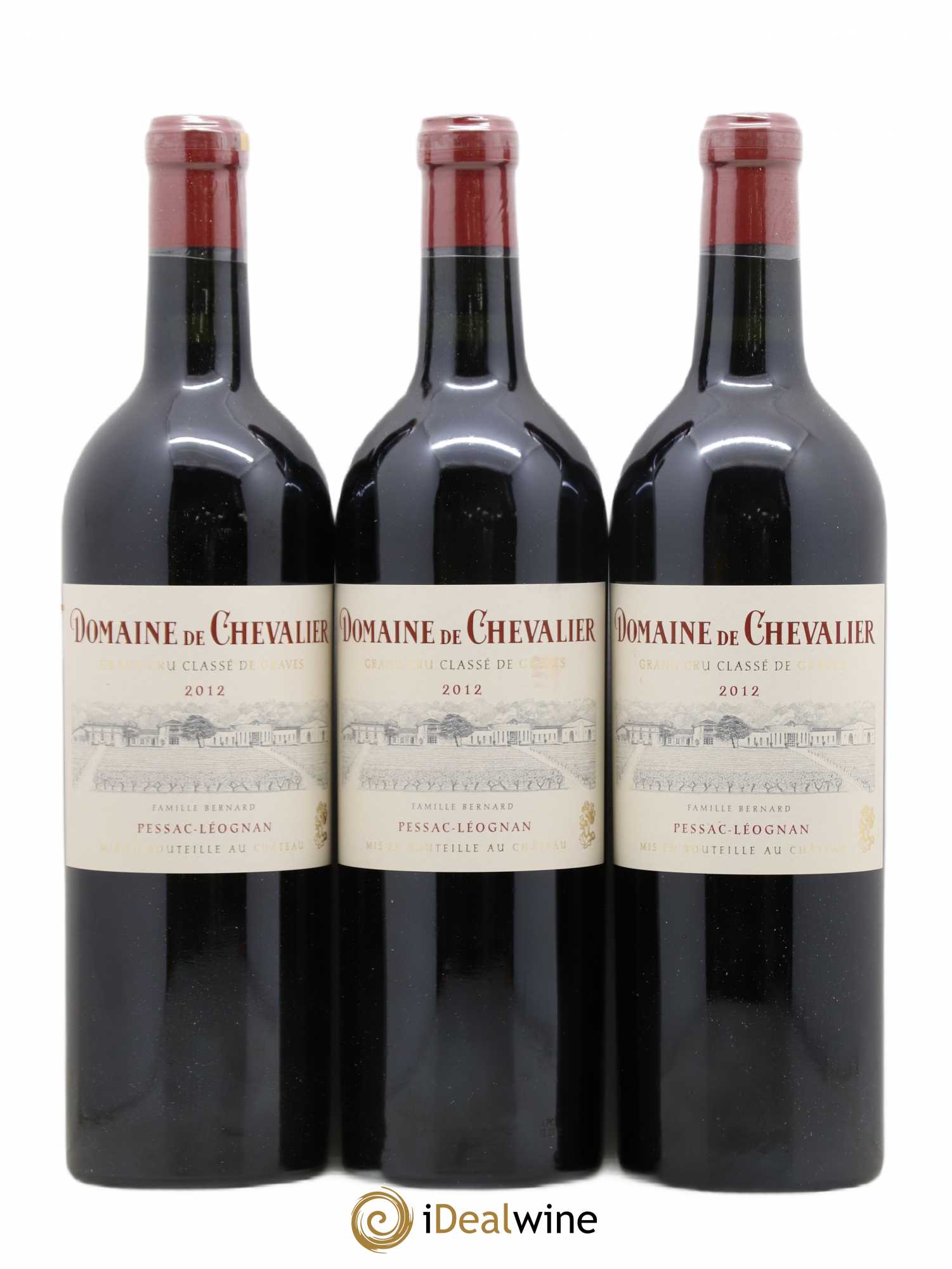 Domaine de Chevalier Cru Classé de Graves 2012 - Lot de 6 bouteilles - 1