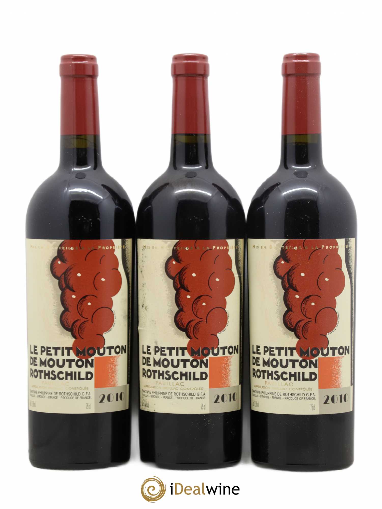 Petit Mouton Second Vin 2010 - Lot de 6 bouteilles - 3