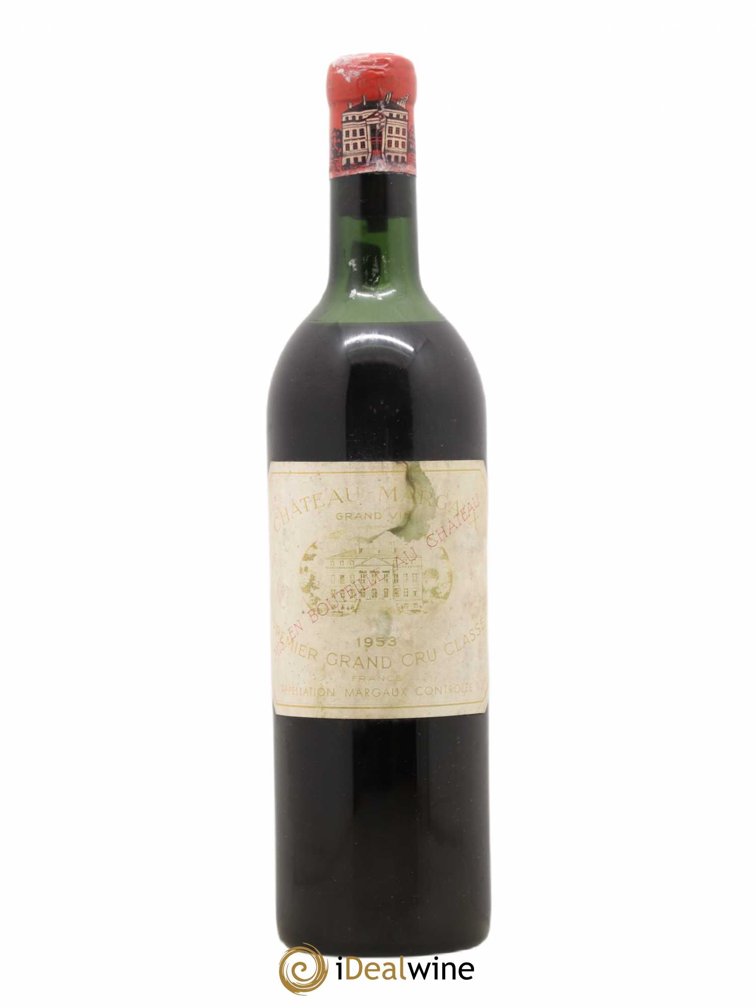 Château Margaux 1er Grand Cru Classé 1953 - Lot de 1 bouteille - 0