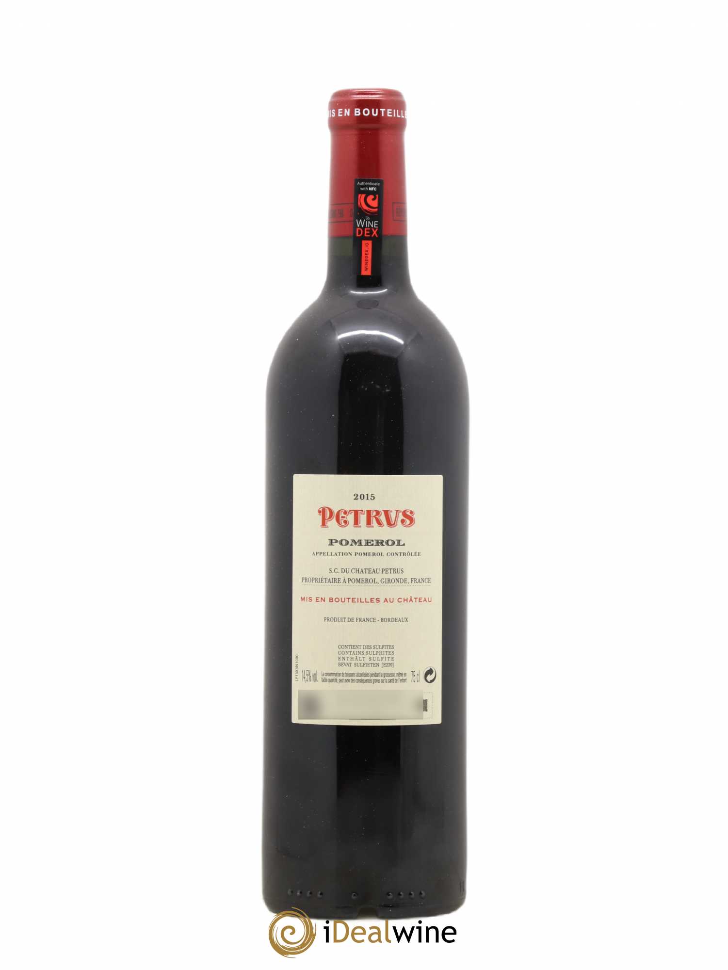 Petrus 2015 - Lot de 1 bouteille - 1
