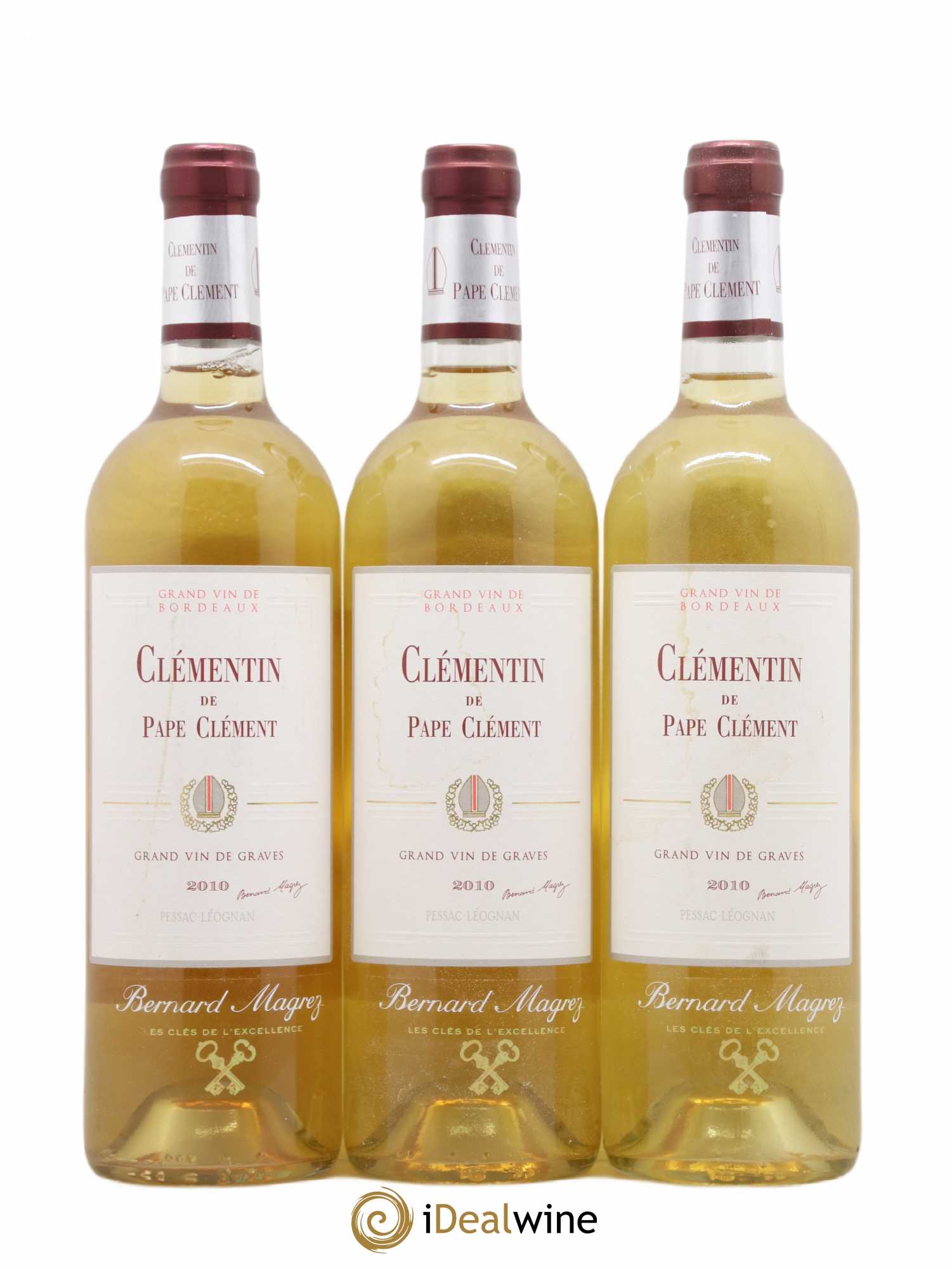 Le Clémentin de Pape Clément 2010 - Lot de 3 bouteilles - 0