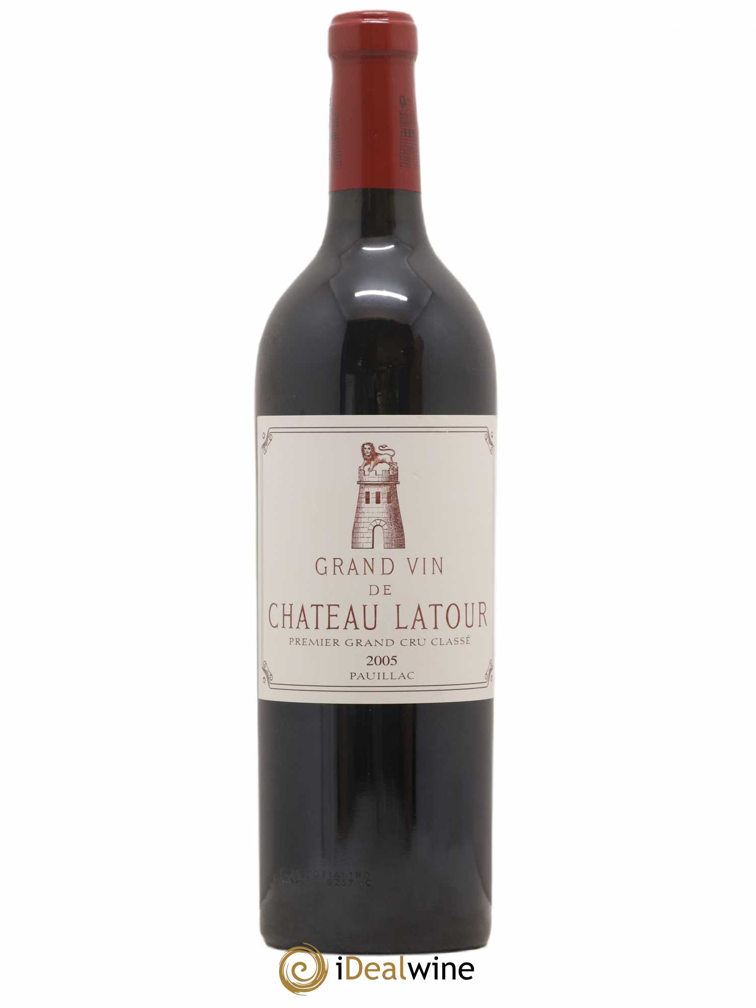 Château Latour 1er Grand Cru Classé 2005 - Lot de 1 bouteille - 0