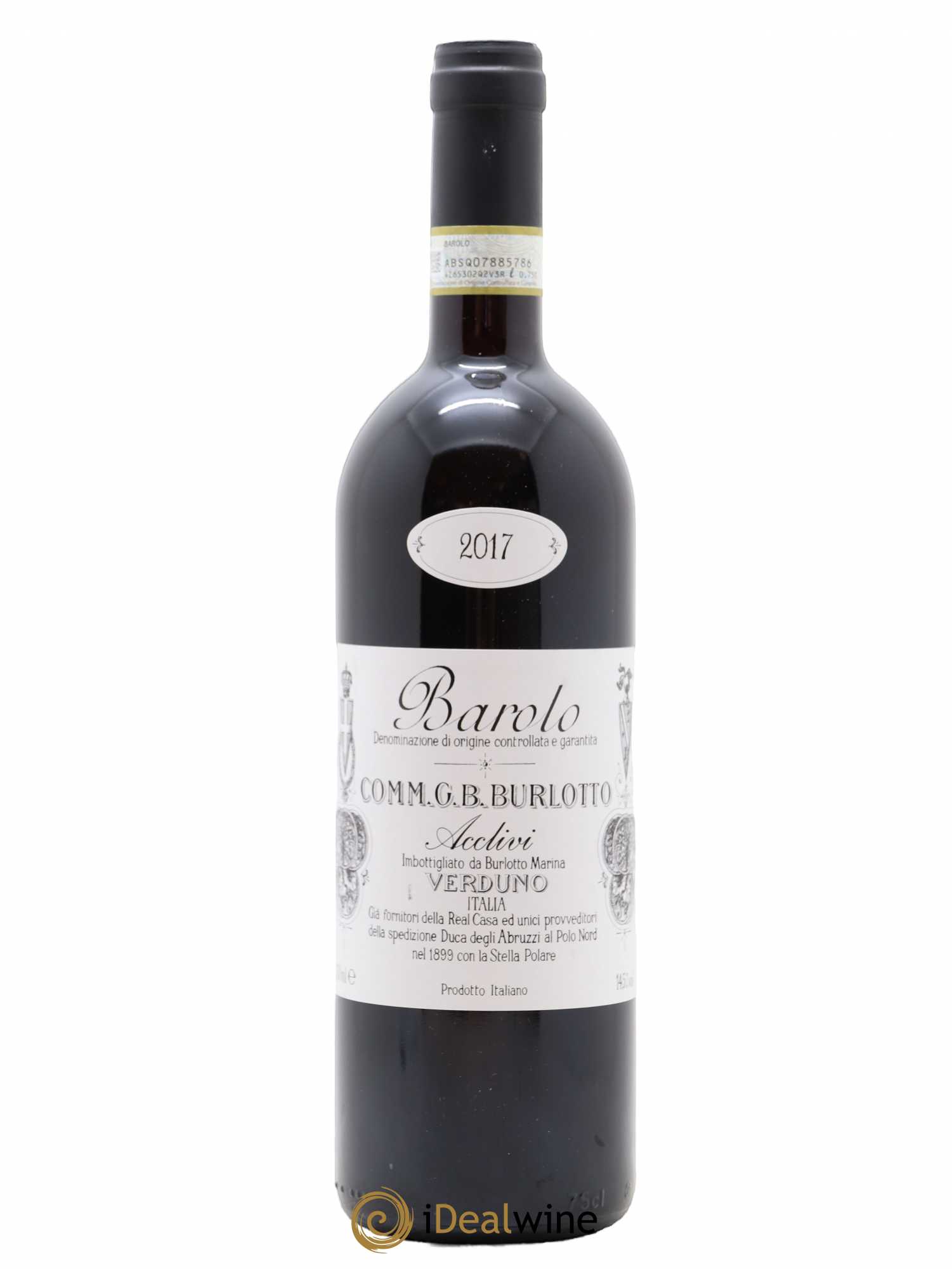 Barolo DOCG Acclivi Comm. Giovan Battista Burlotto 2017 - Lot de 1 bouteille - 0