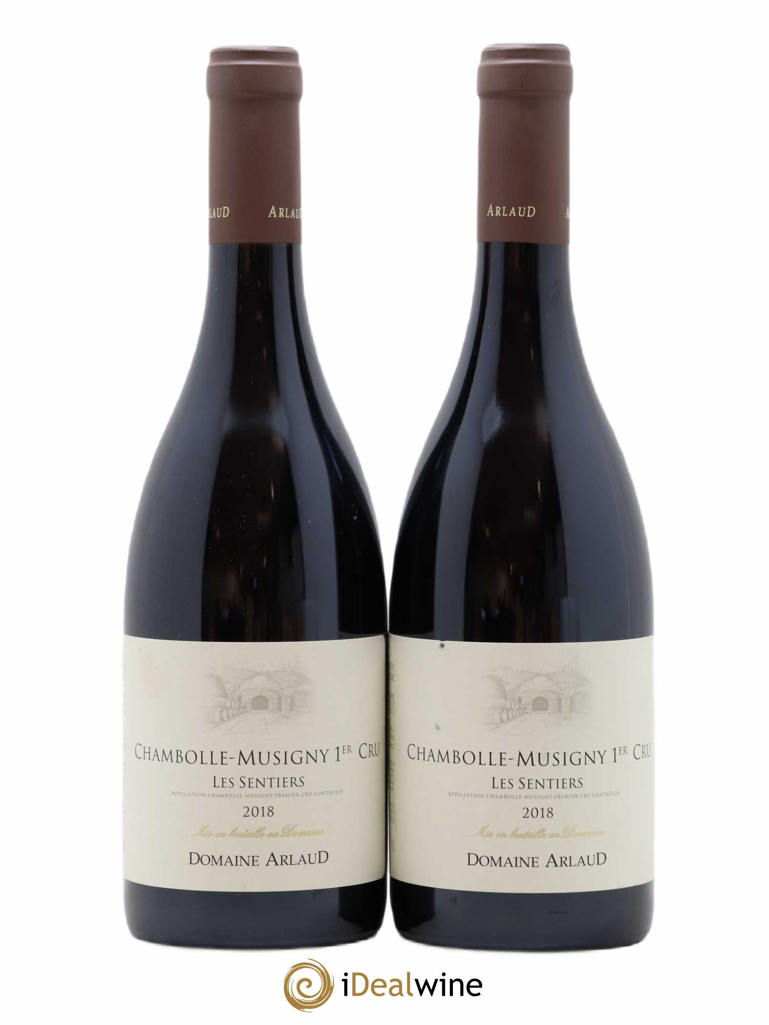 Chambolle-Musigny 1er Cru Les Sentiers Arlaud 2018 - Lot de 2 bouteilles - 0