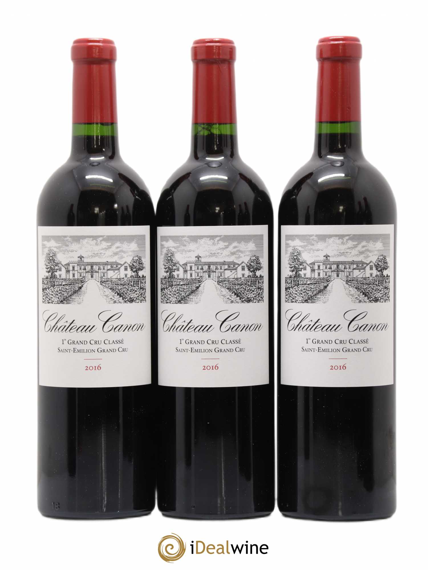 Château Canon 1er Grand Cru Classé B  2016 - Lot de 6 bouteilles - 1