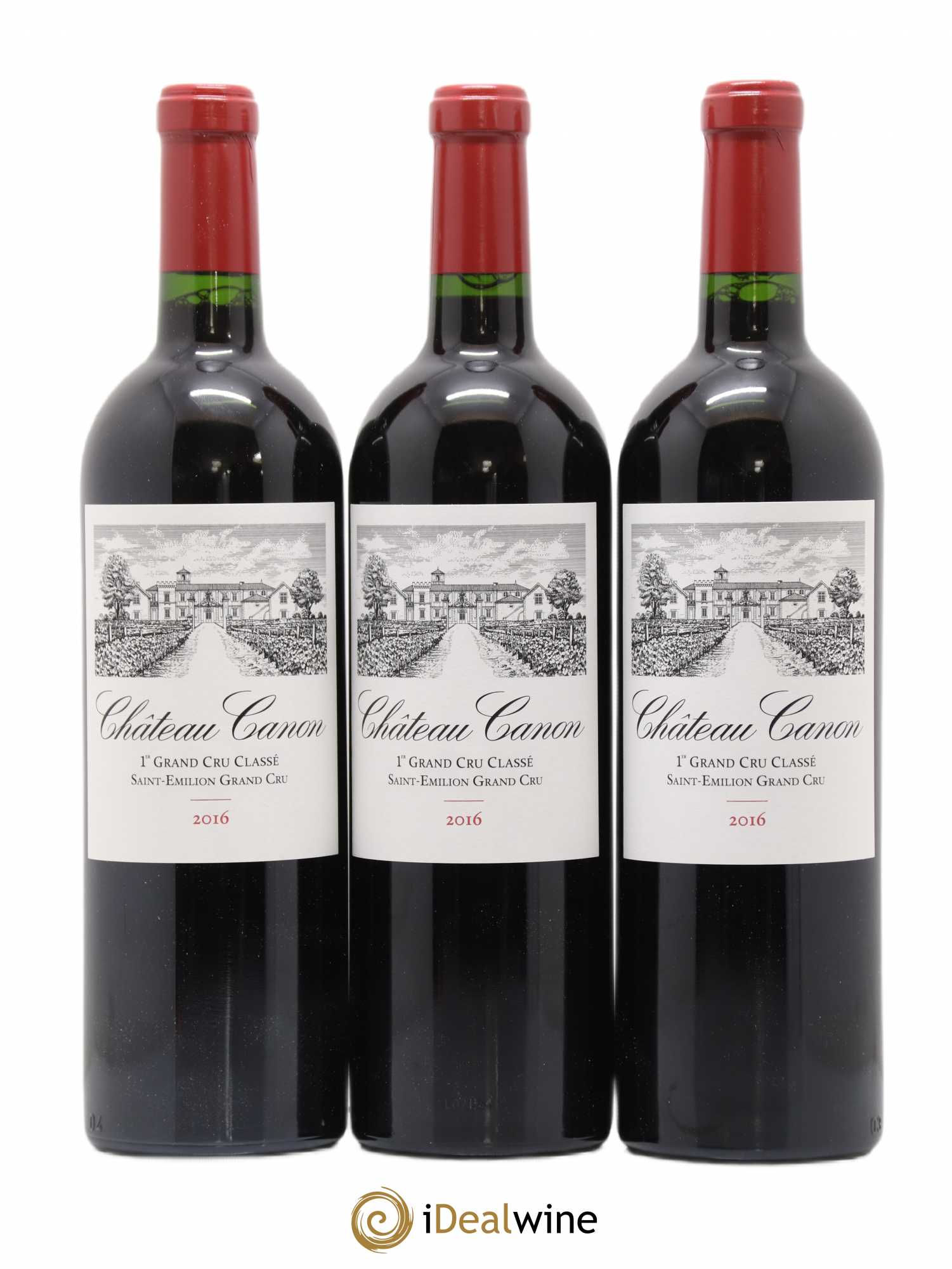 Château Canon 1er Grand Cru Classé B  2016 - Lot de 6 bouteilles - 3