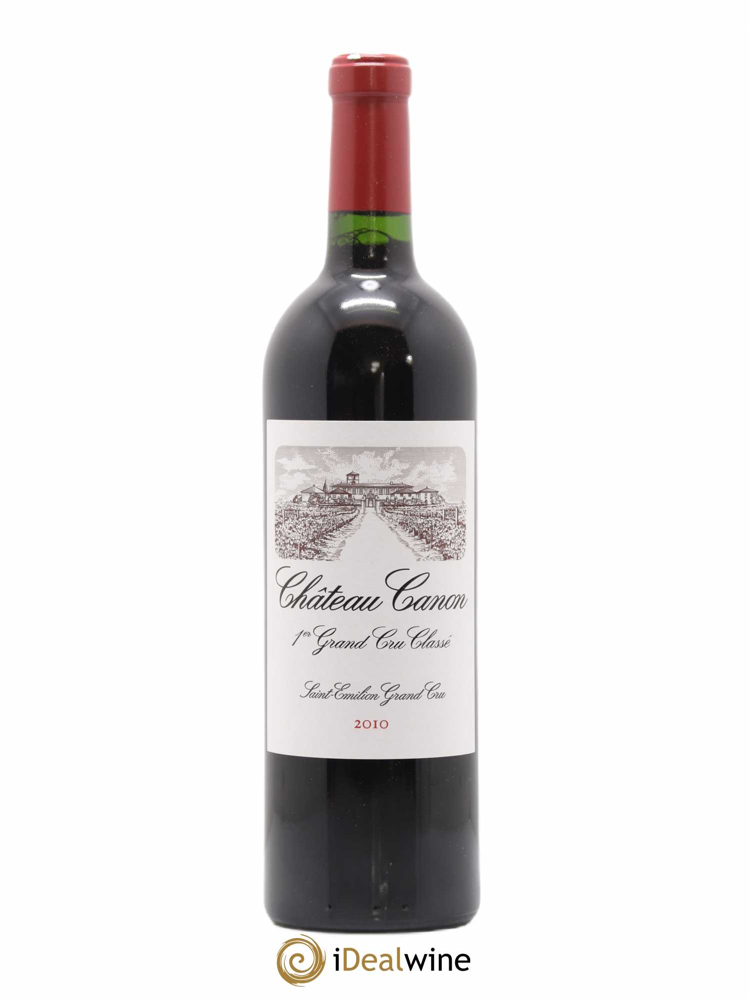 Château Canon 1er Grand Cru Classé B 2010 - Lot de 1 bouteille - 0