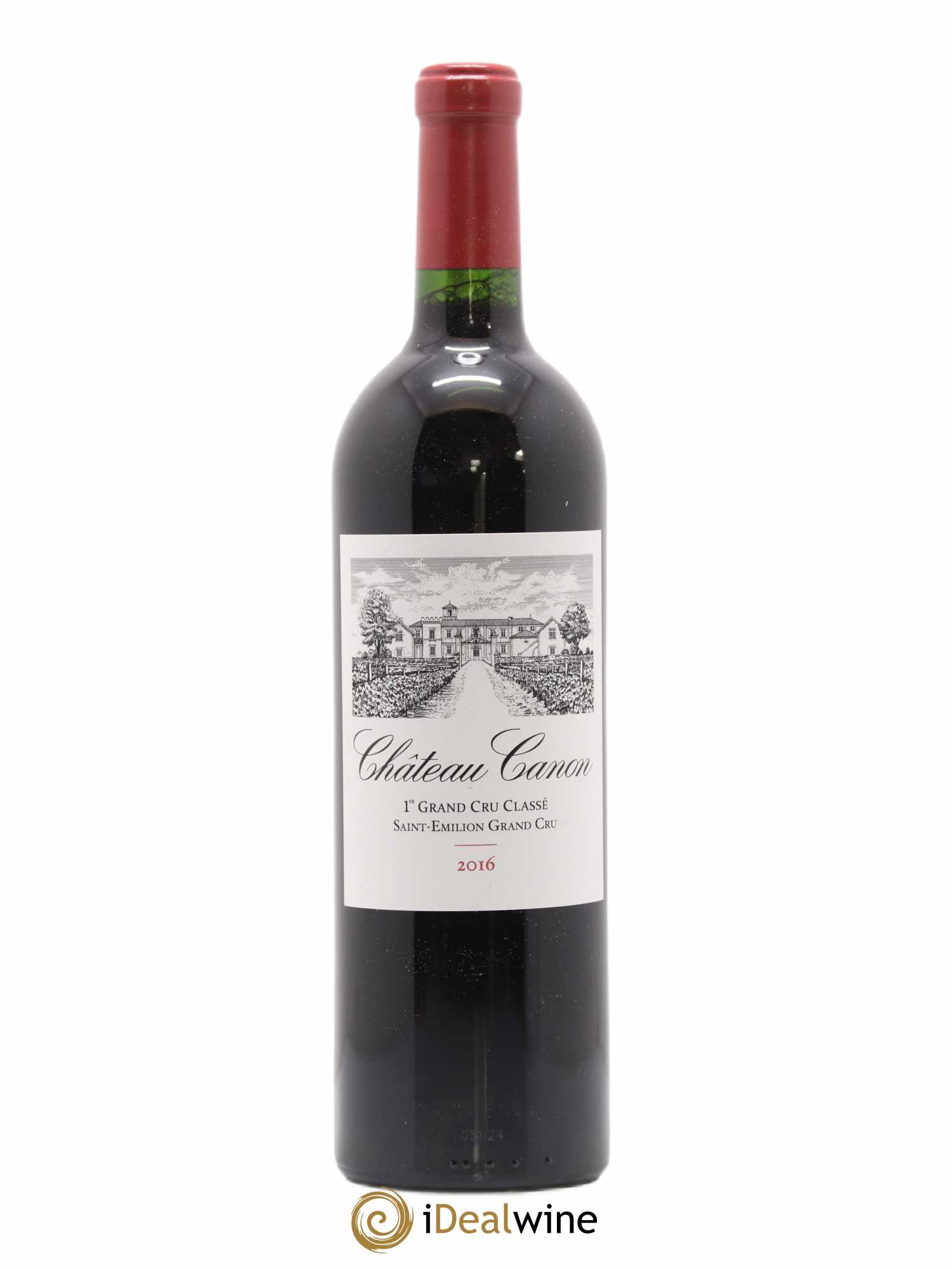 Château Canon 1er Grand Cru Classé B 2016 - Lot de 1 bouteille - 0