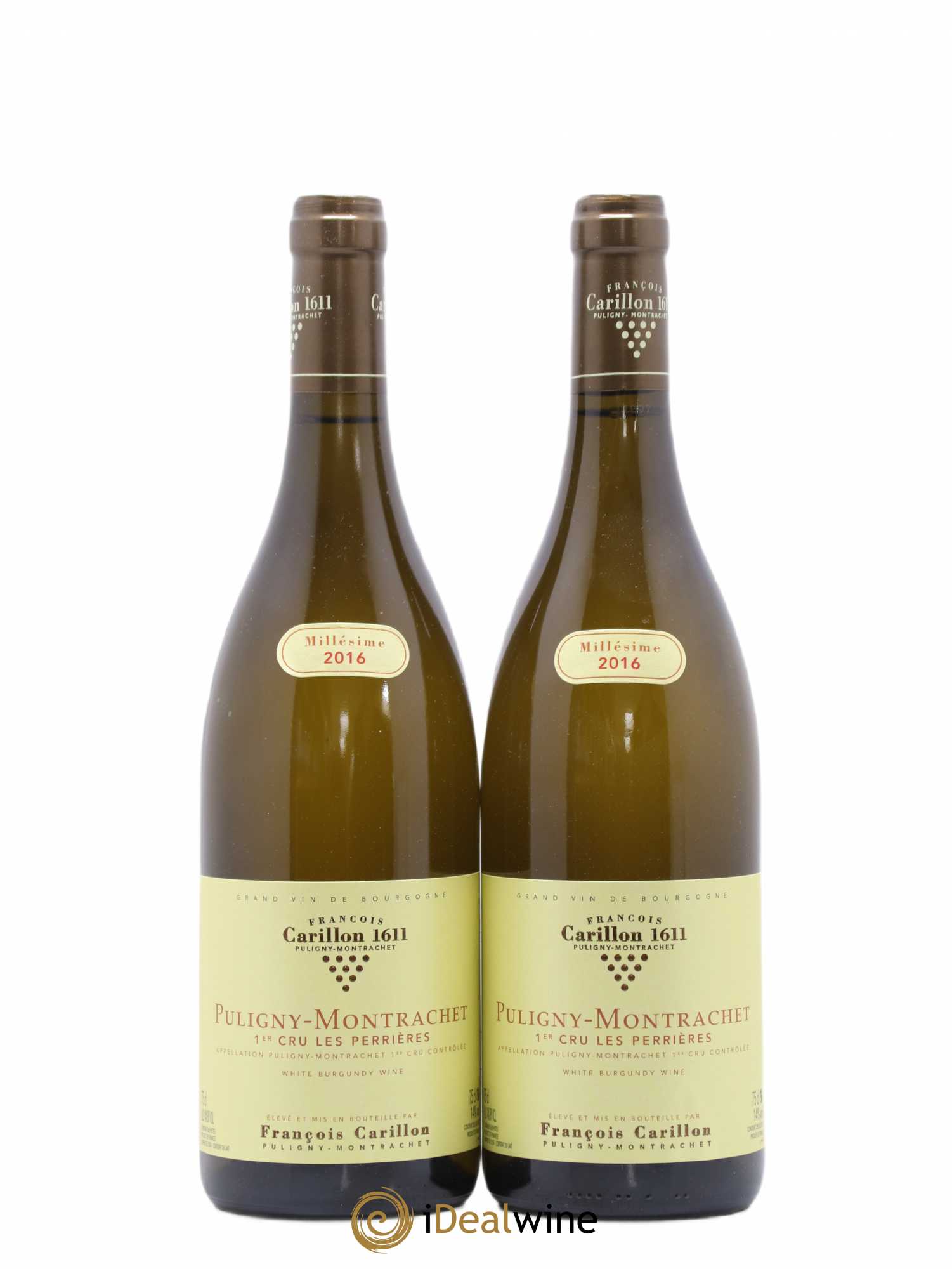 Puligny-Montrachet 1er Cru Les Perrières François Carillon 2016 - Lot de 1 bouteille - 0
