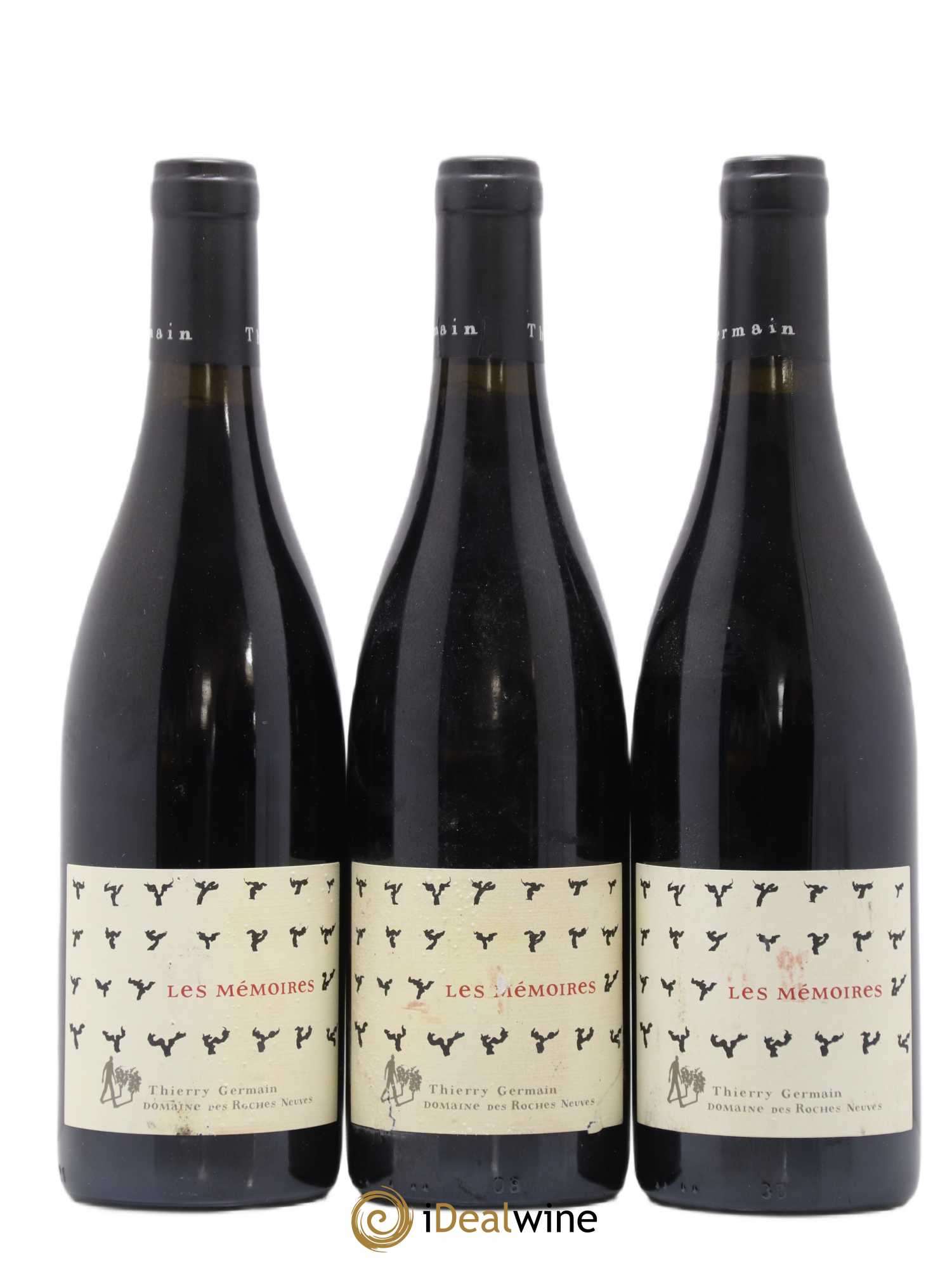 Saumur-Champigny Les Mémoires Domaine des Roches Neuves - Thierry Germain  2016 - Posten von 3 Flaschen - 0