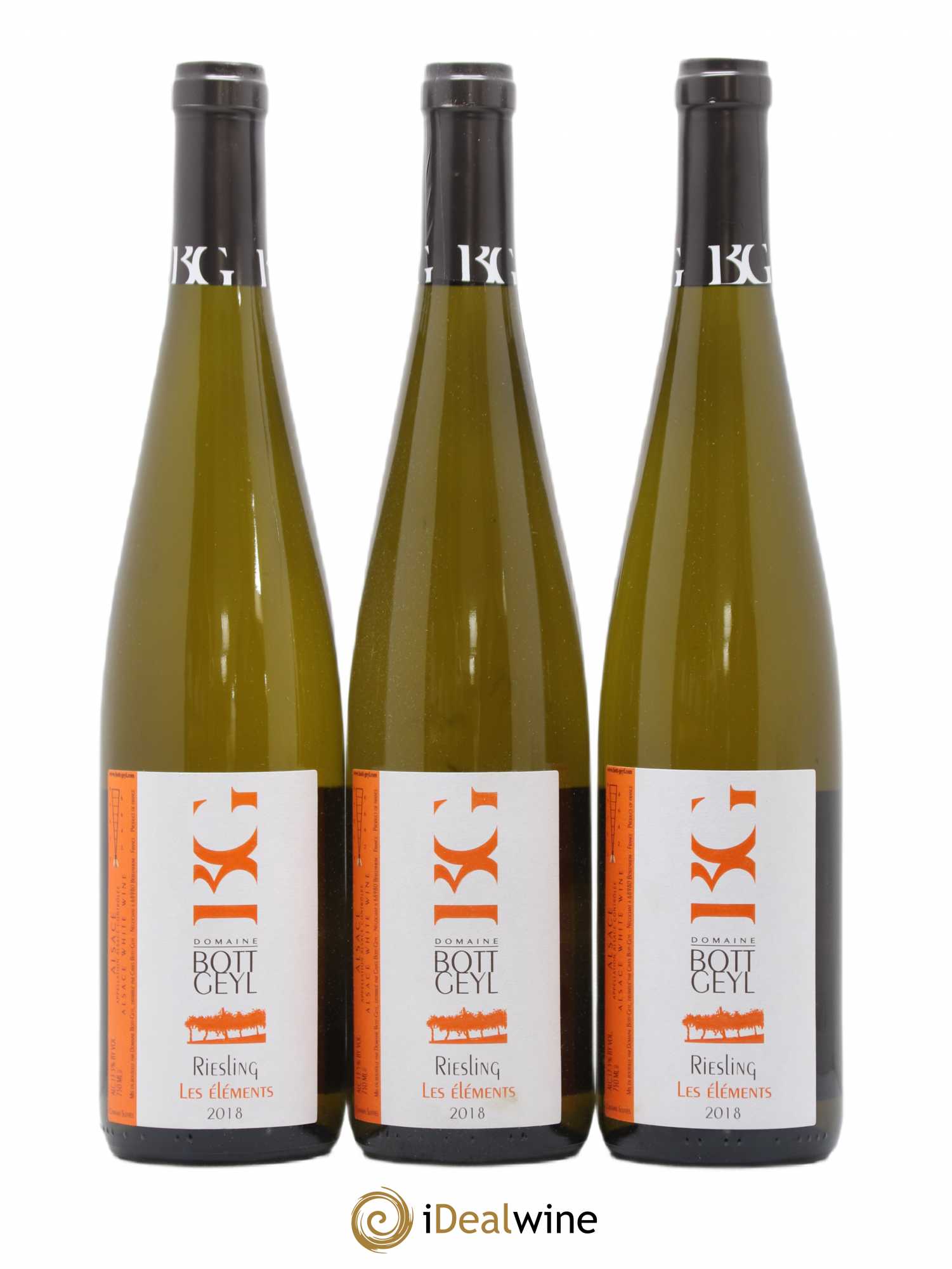 Alsace Riesling Les Eléments Bott-Geyl (Domaine)  2018 - Lot de 2 bouteilles - 4