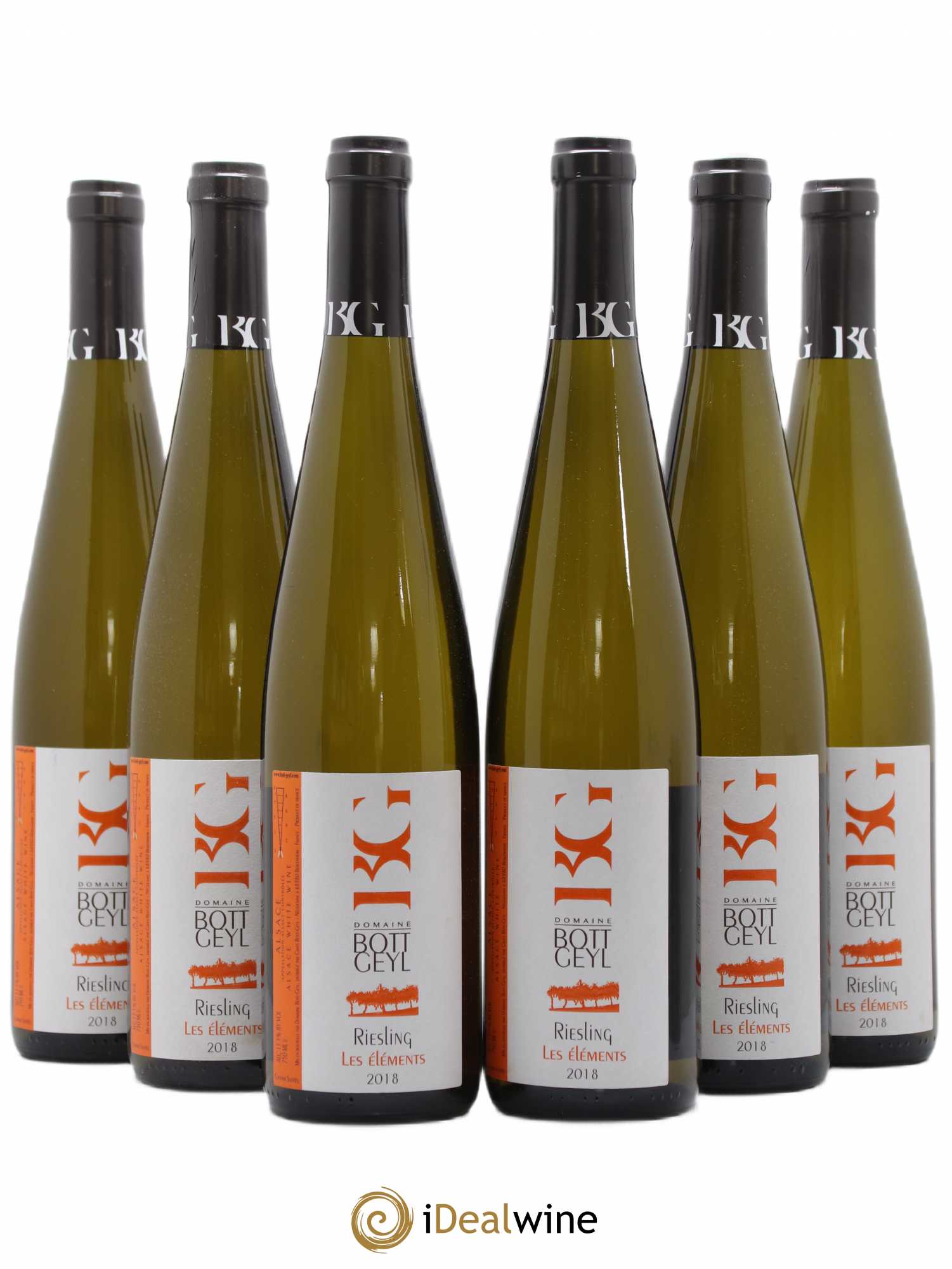 Alsace Riesling Les Eléments Bott-Geyl (Domaine)  2018 - Lot de 2 bouteilles - 2