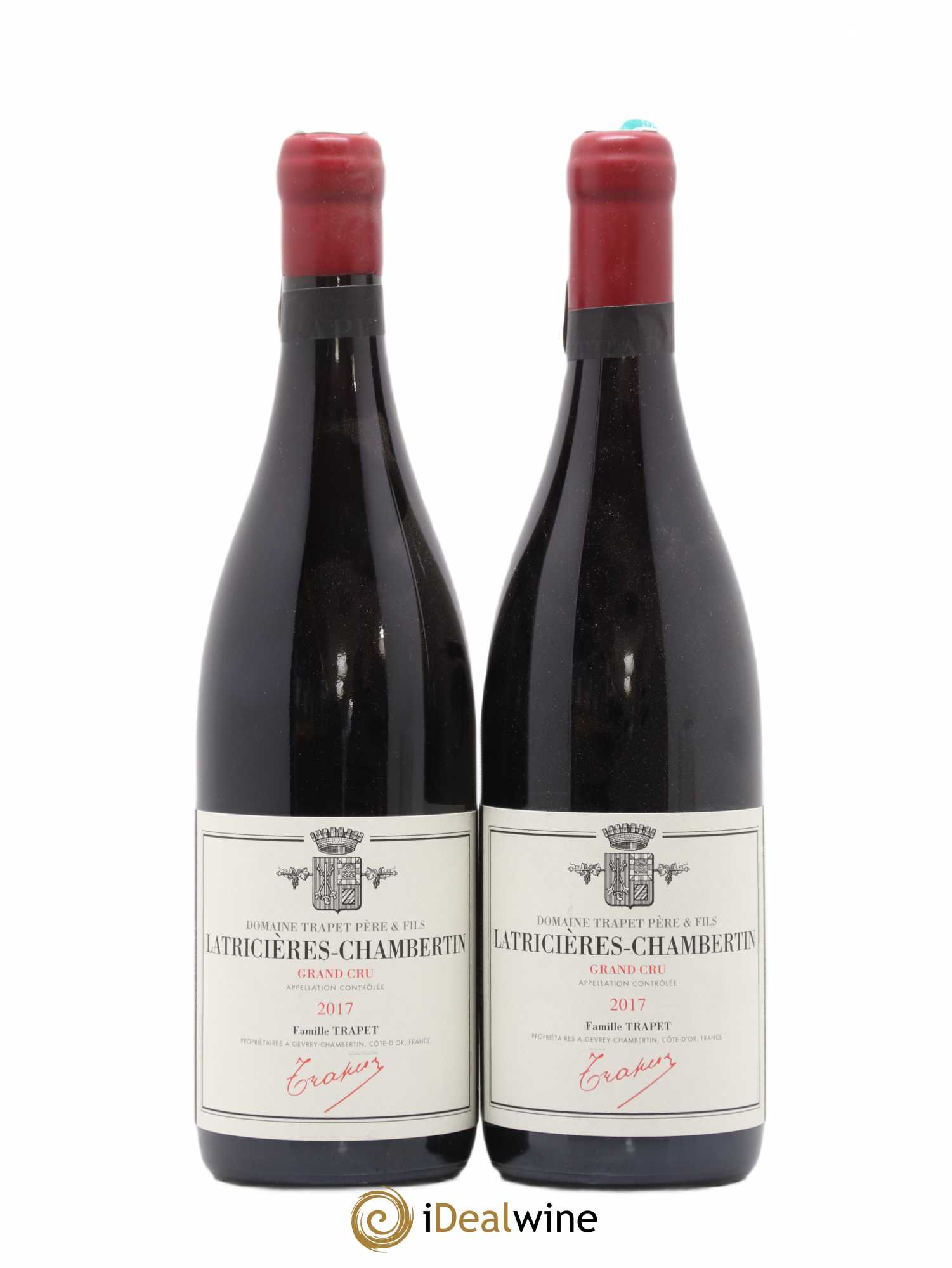 Latricières-Chambertin Grand Cru Domaine Trapet  2017 - Lot of 2 bottles - 0