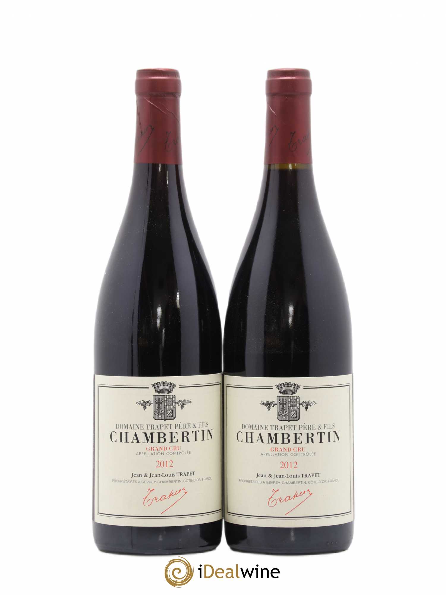 Chambertin Grand Cru Domaine Trapet 2012 - Lot de 1 bouteille - 0