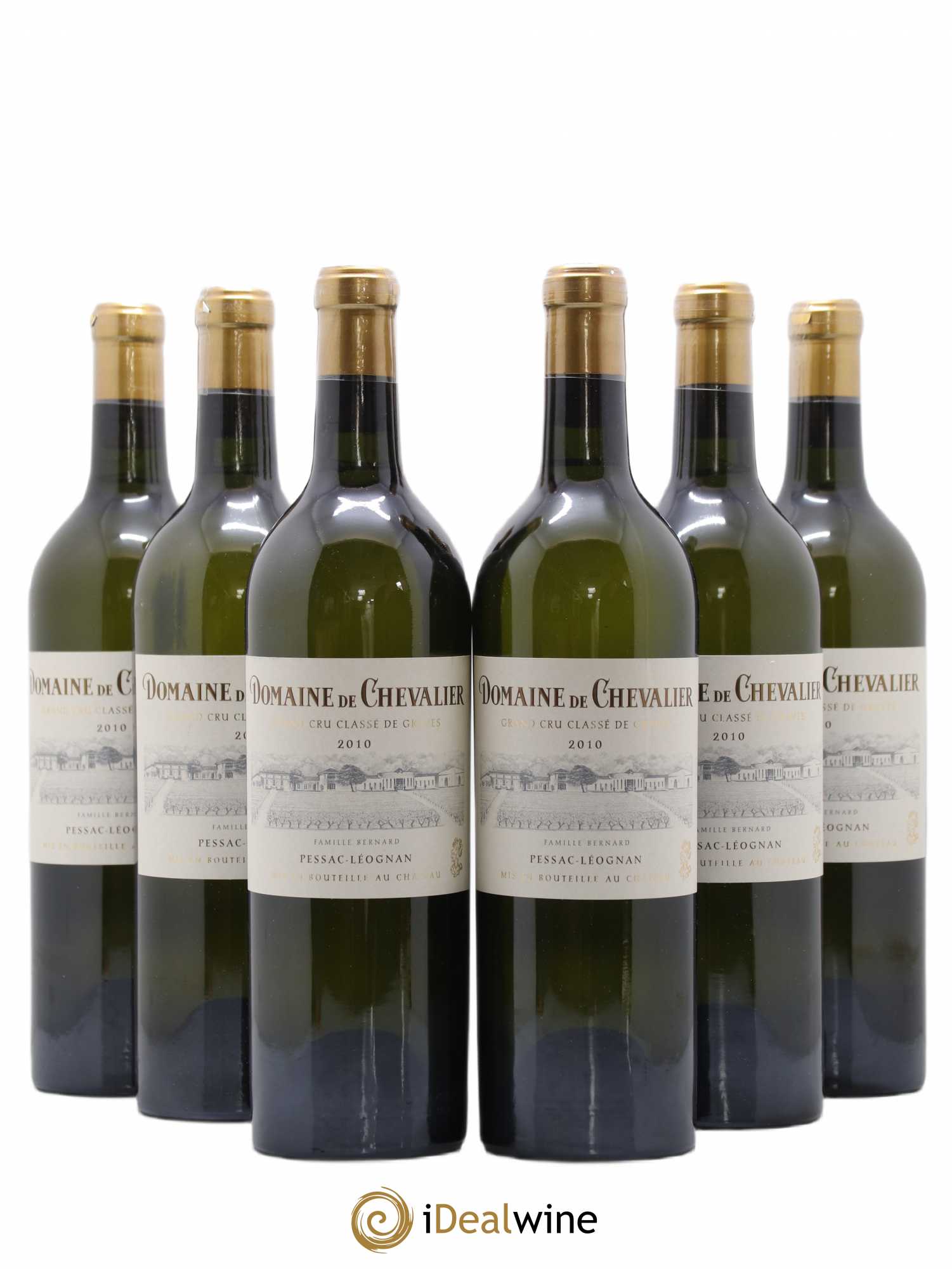 Domaine de Chevalier Cru Classé de Graves 2010 - Lot de 6 bouteilles - 0