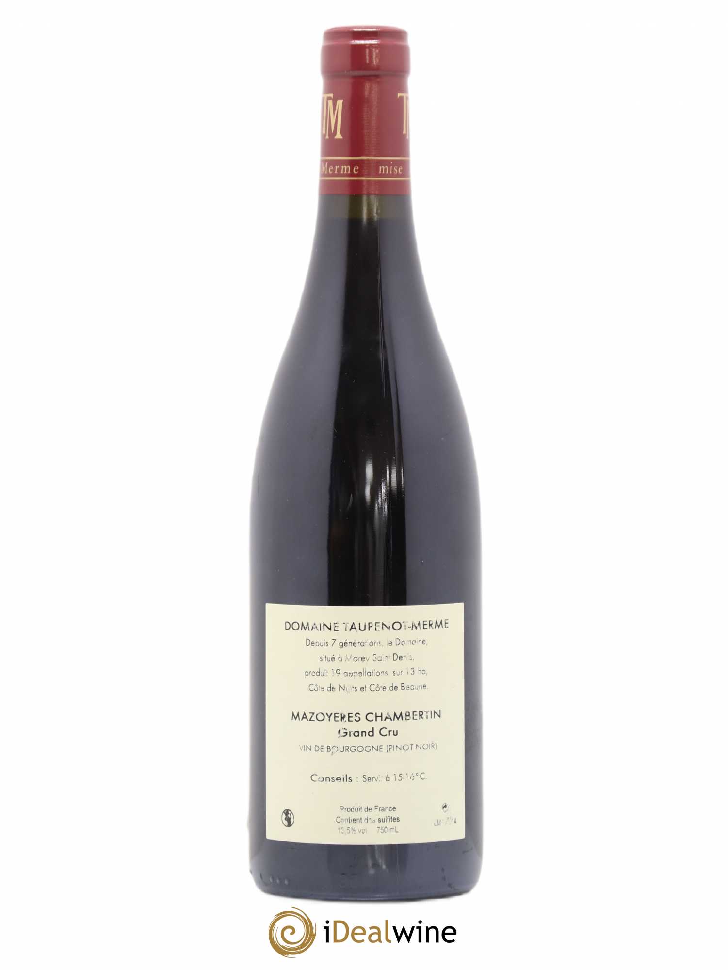 Mazoyères-Chambertin Grand Cru 2014 - Posten von 1 Flasche - 1