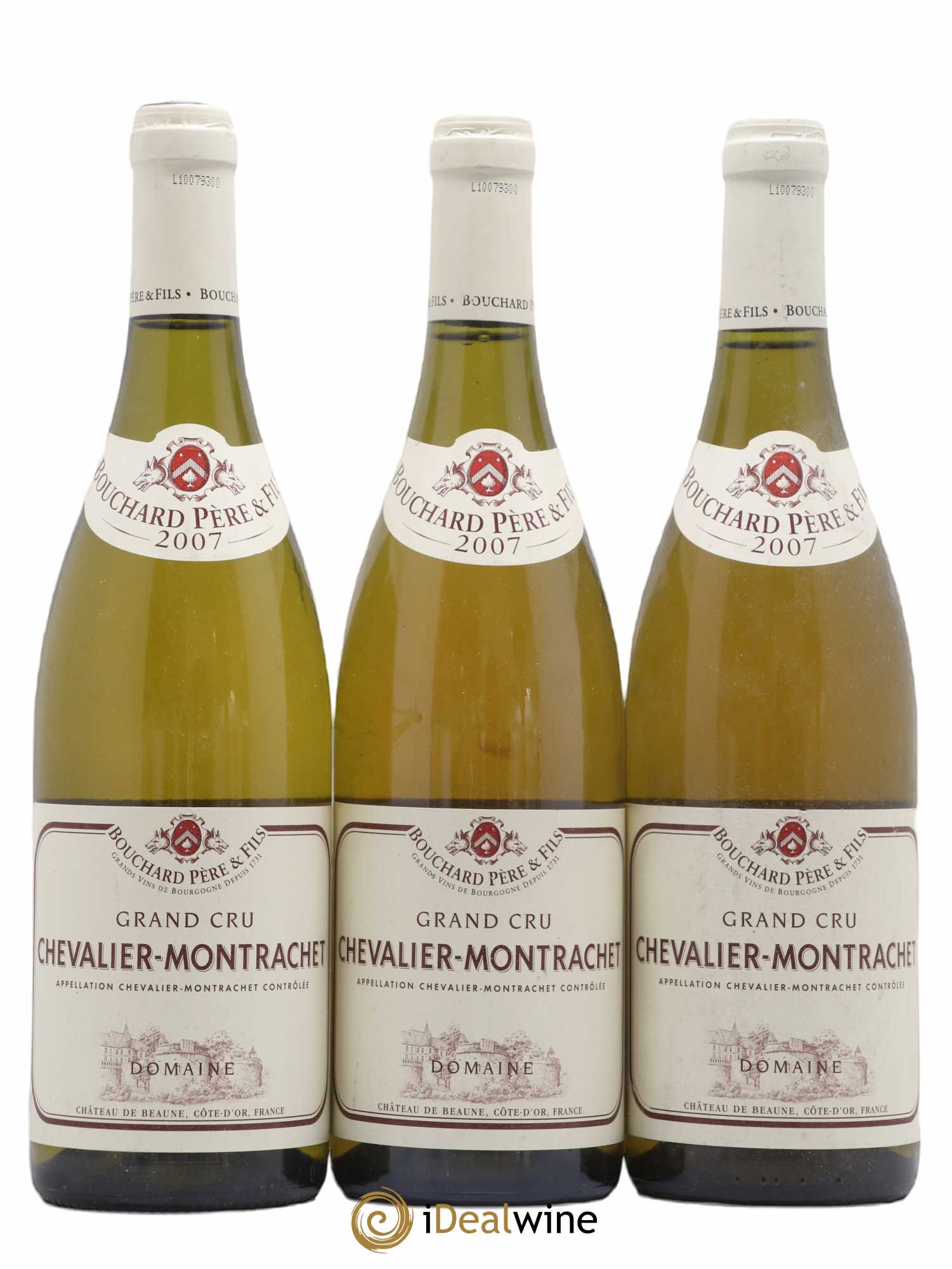 Chevalier-Montrachet Grand Cru Bouchard Père & Fils 2007 - Lot de 2 bouteilles - 0