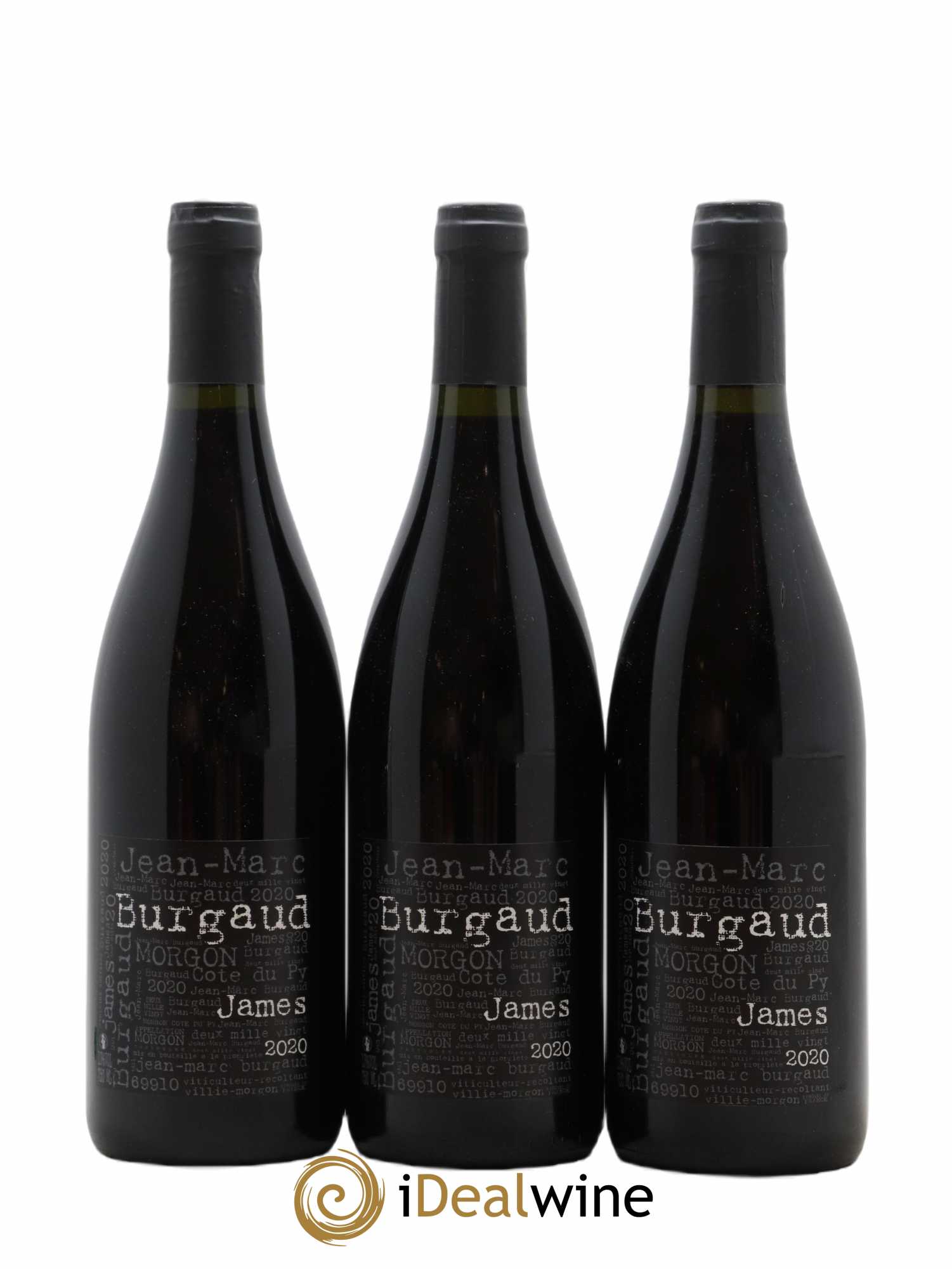 Morgon Côte du Py James Jean-Marc Burgaud (Domaine)  2020 - Posten von 3 Flaschen - 0