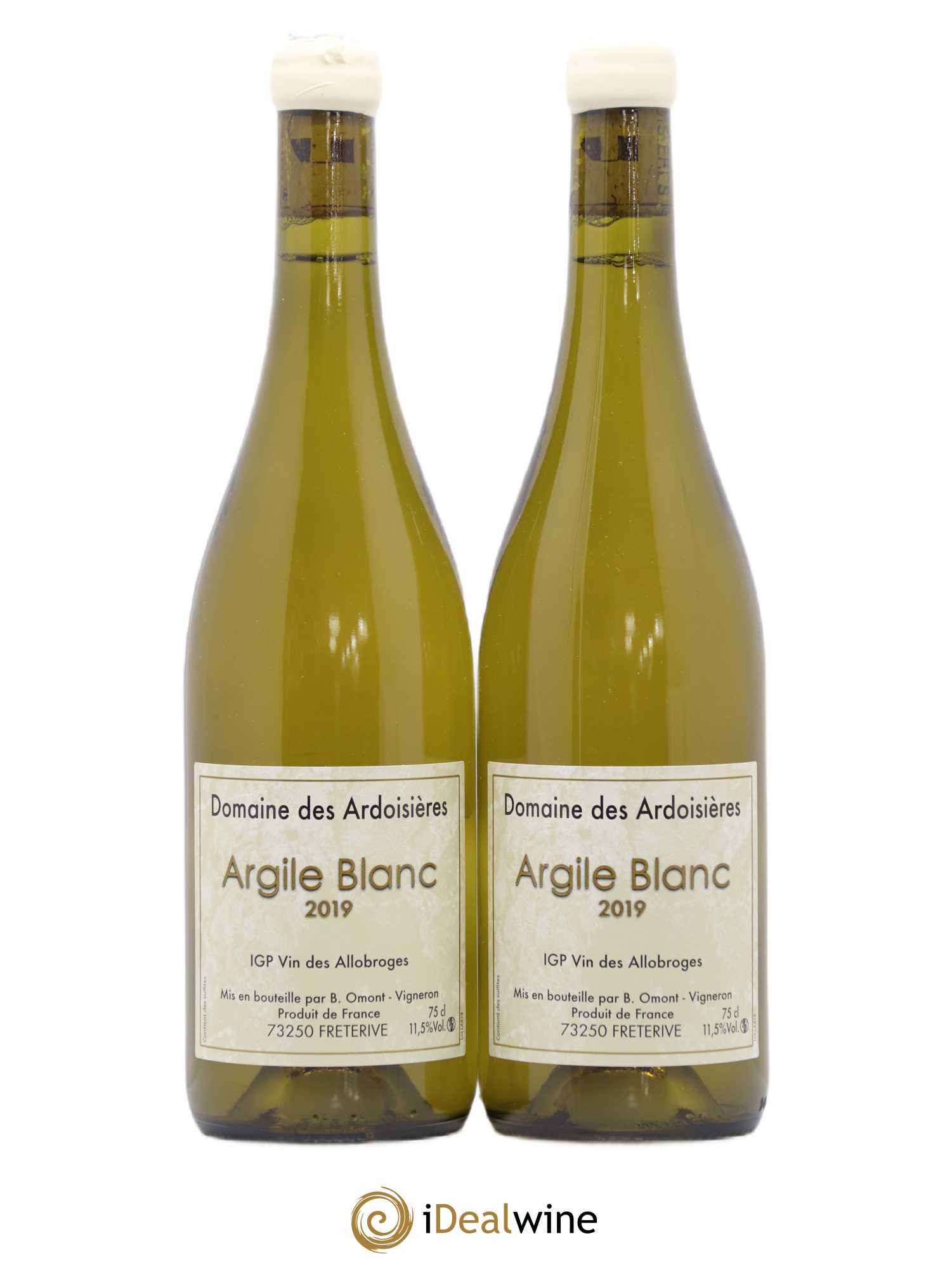 Vin des Allobroges Saint-Pierre-de-Soucy Argile Ardoisières (Domaine des) 2019 - Lot de 2 bouteilles - 0