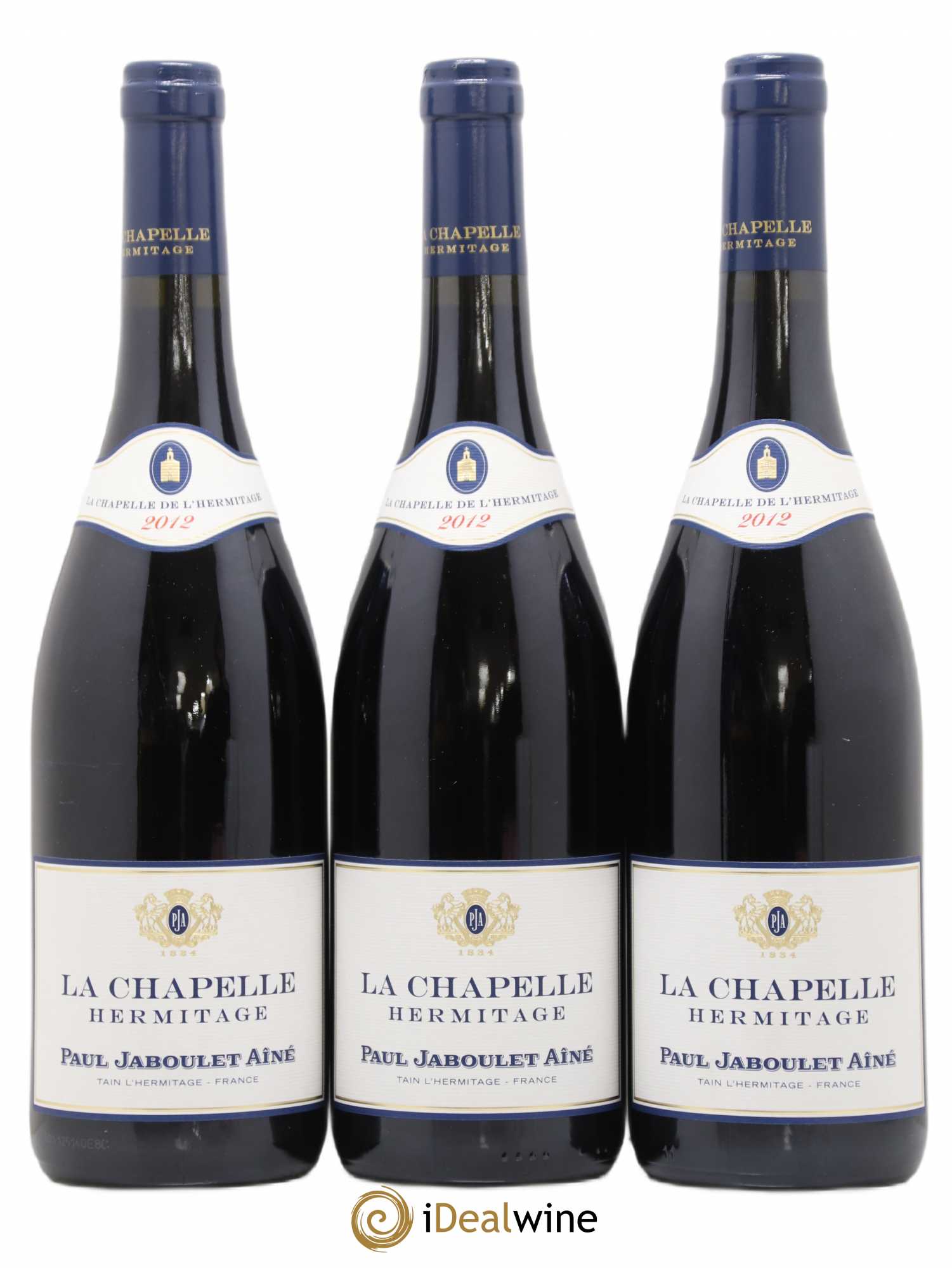 Hermitage La Chapelle Paul Jaboulet Ainé 2012 - Lot de 3 bouteilles - 0