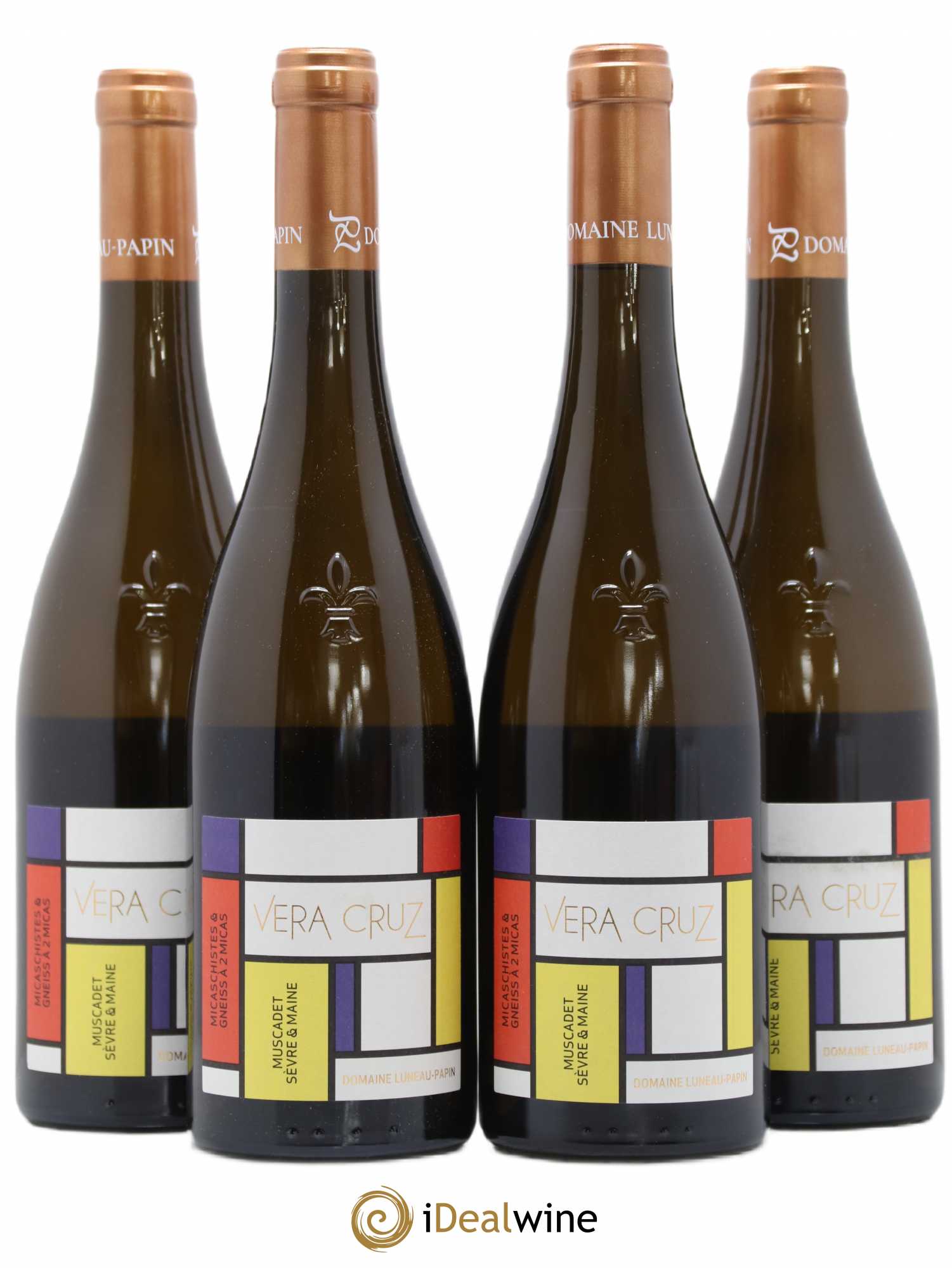 Muscadet-Sèvre-et-Maine Vera Cruz Luneau-Papin 2019 - Lot de 3 bouteilles - 0