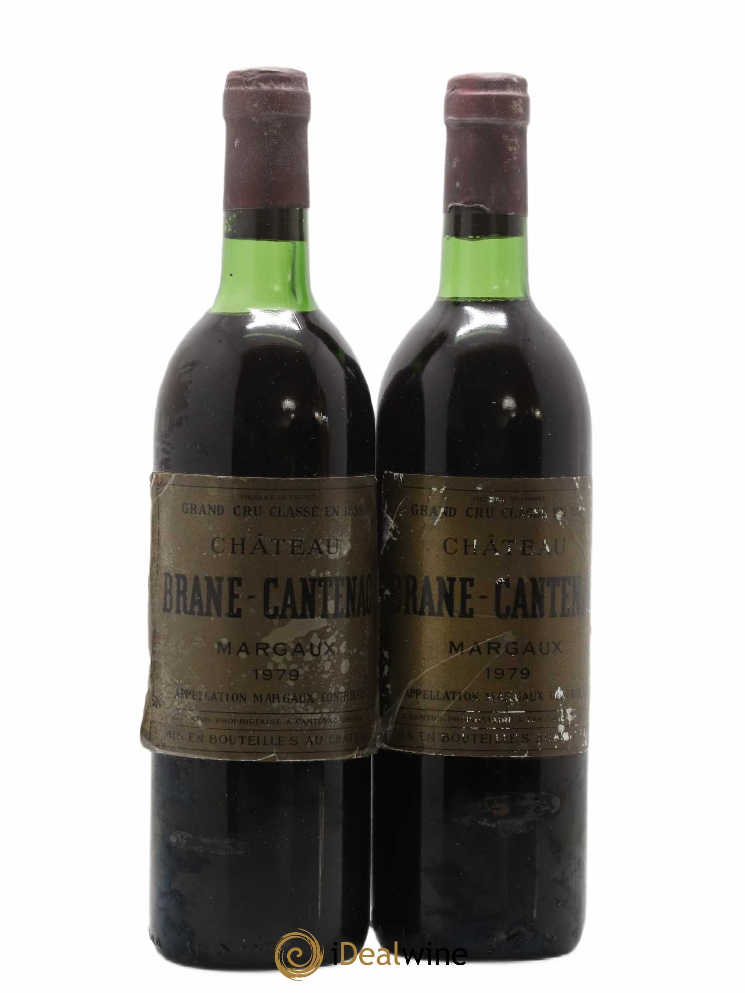 Château Brane Cantenac 2ème Grand Cru Classé 1979 - Lot de 2 bouteilles - 0