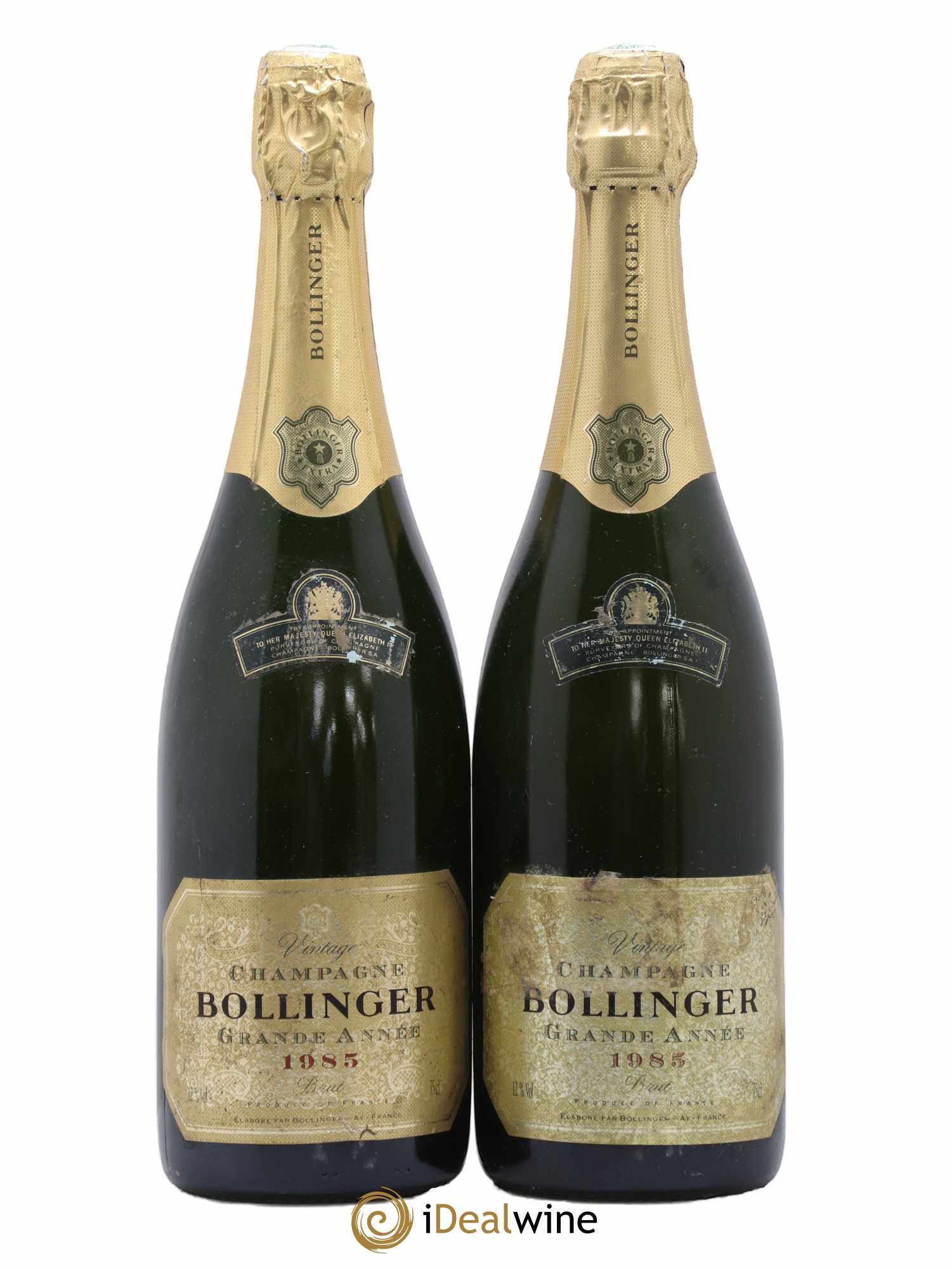 La Grande Année Brut Bollinger 1985 - Lot de 2 bouteilles - 0