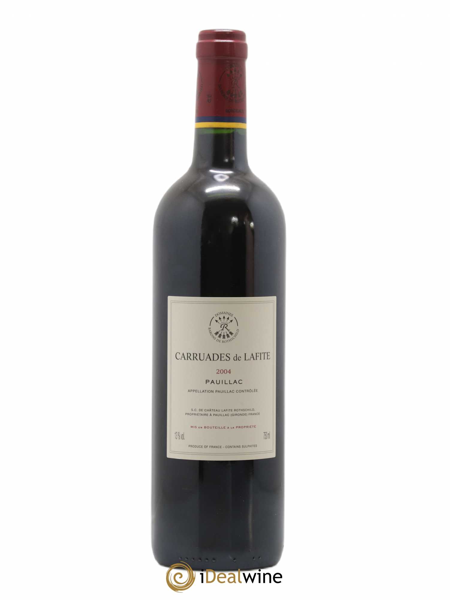 Carruades de Lafite Rothschild Second Vin 2004 - Lot de 1 bouteille - 1
