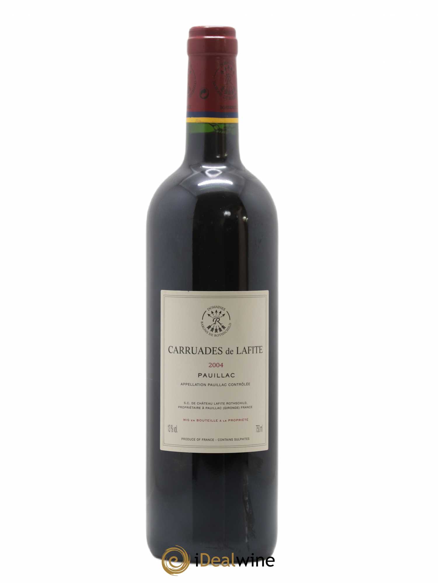 Carruades de Lafite Rothschild Second Vin 2004 - Lot de 1 bouteille - 1