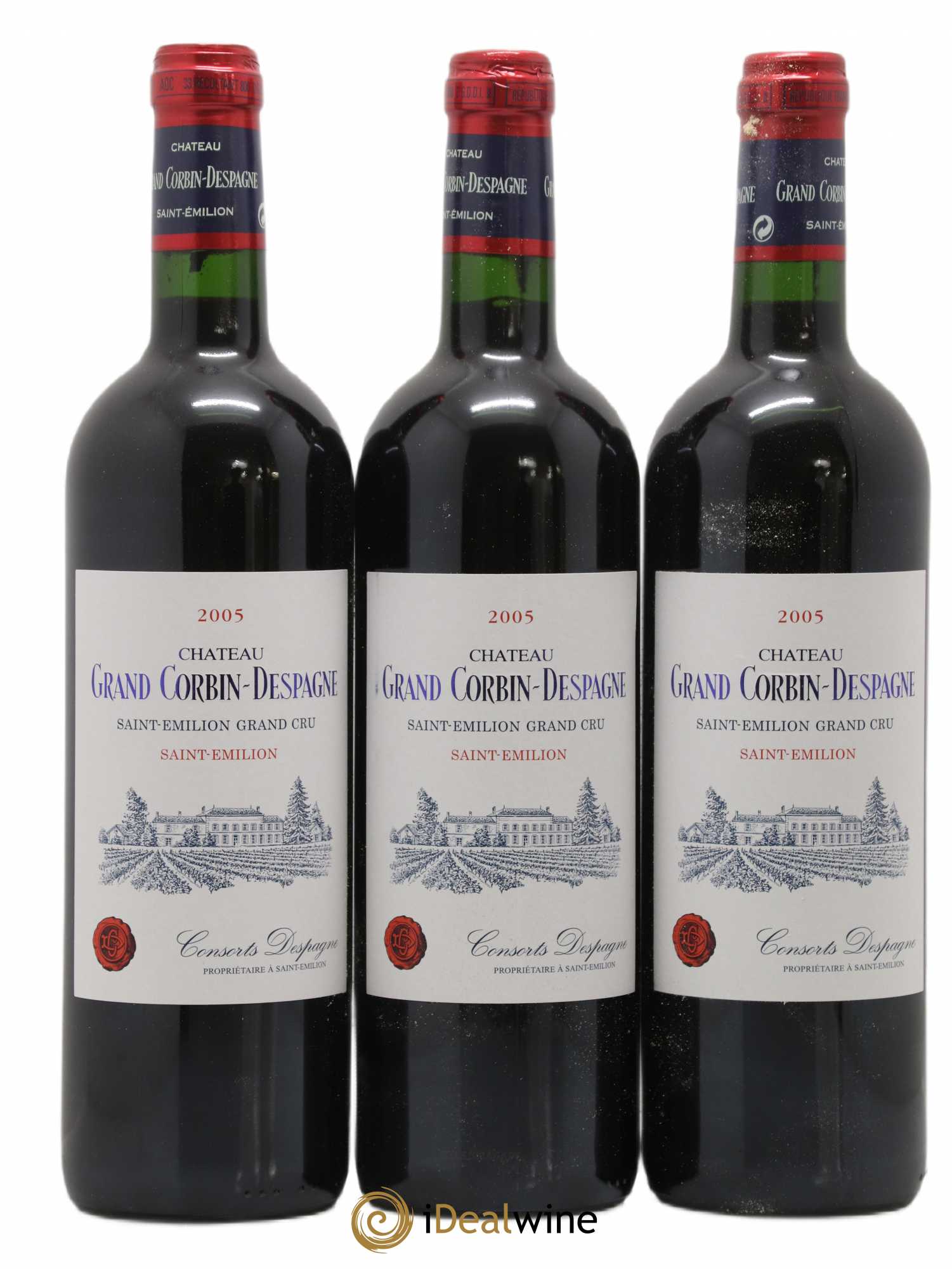 Château Grand Corbin Despagne Grand Cru Classé 2005 - Lot de 6 bouteilles - 2
