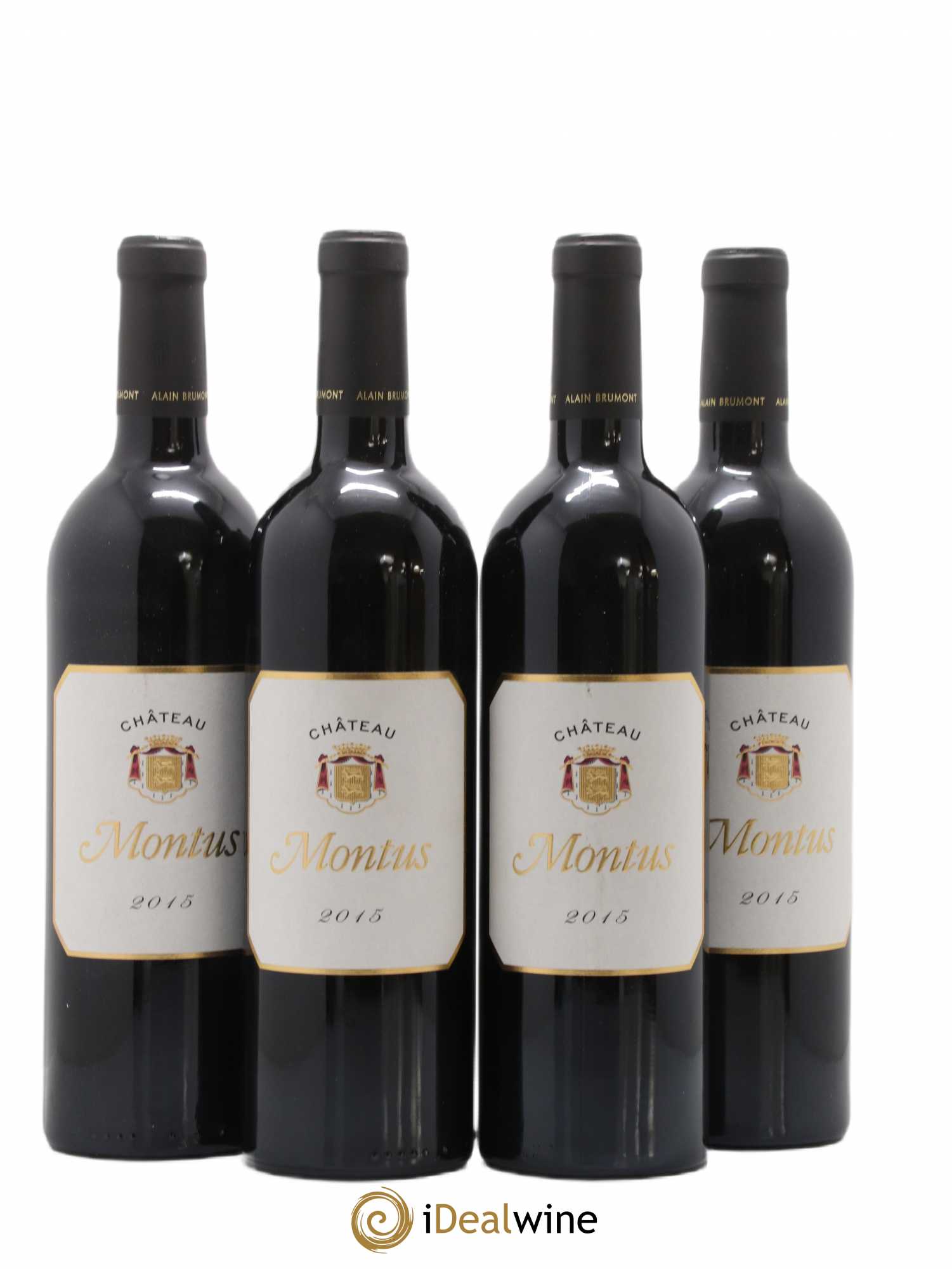 Madiran Château Montus Alain Brumont 2015 - Lot de 4 bouteilles - 0
