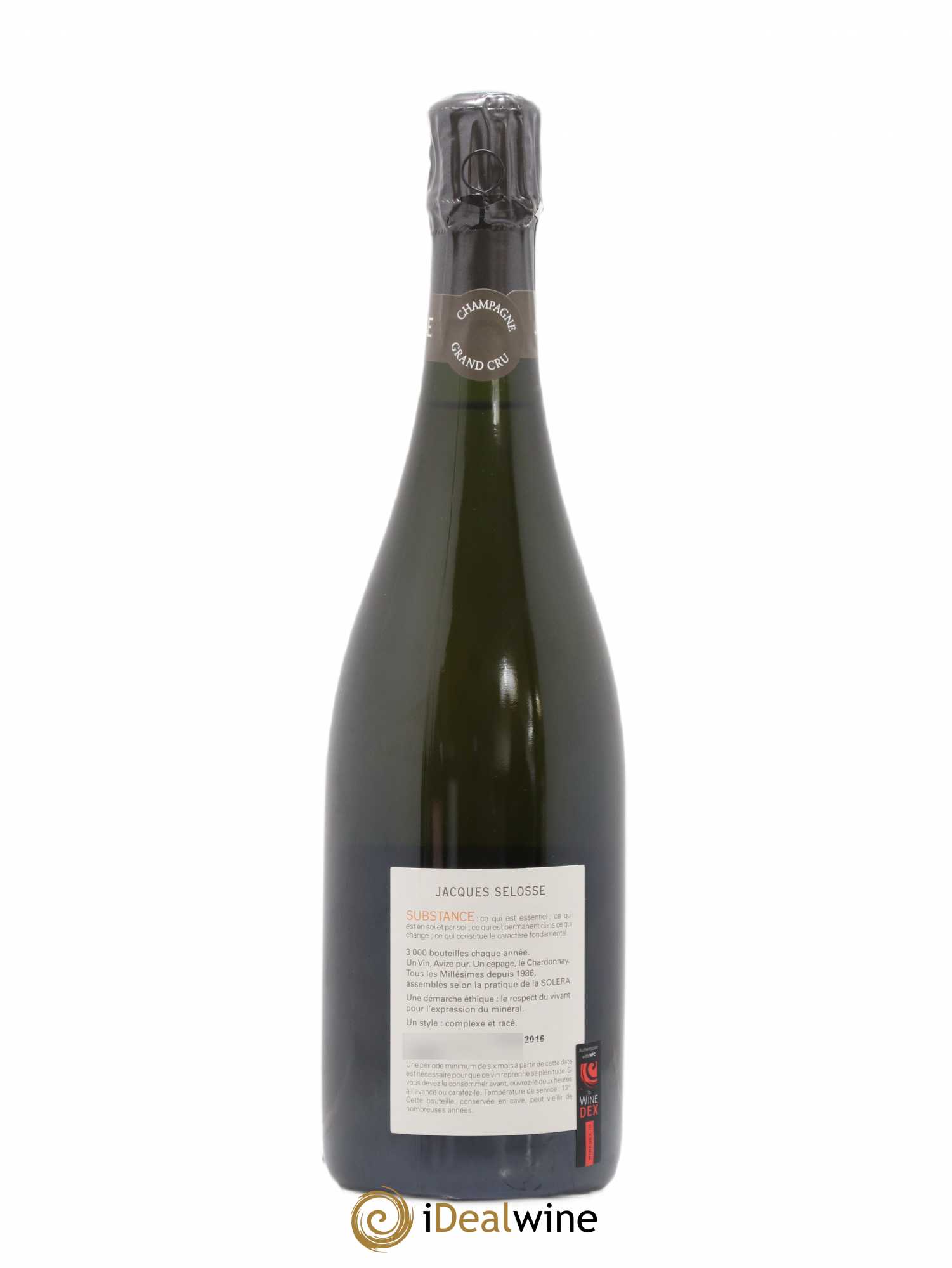 Substance Jacques Selosse - Lot de 1 bouteille - 1
