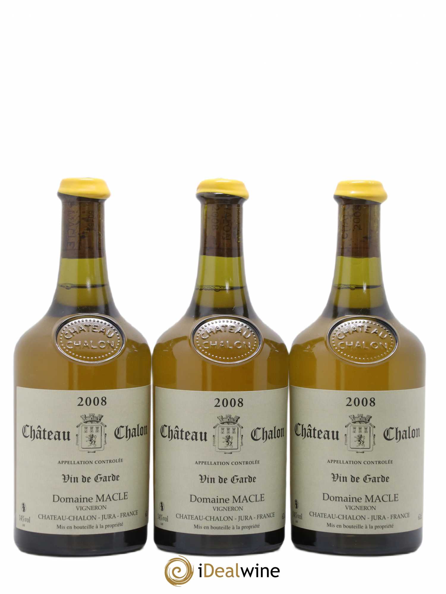 Château-Chalon Jean Macle 2008 - Lot de 3 bouteilles - 0