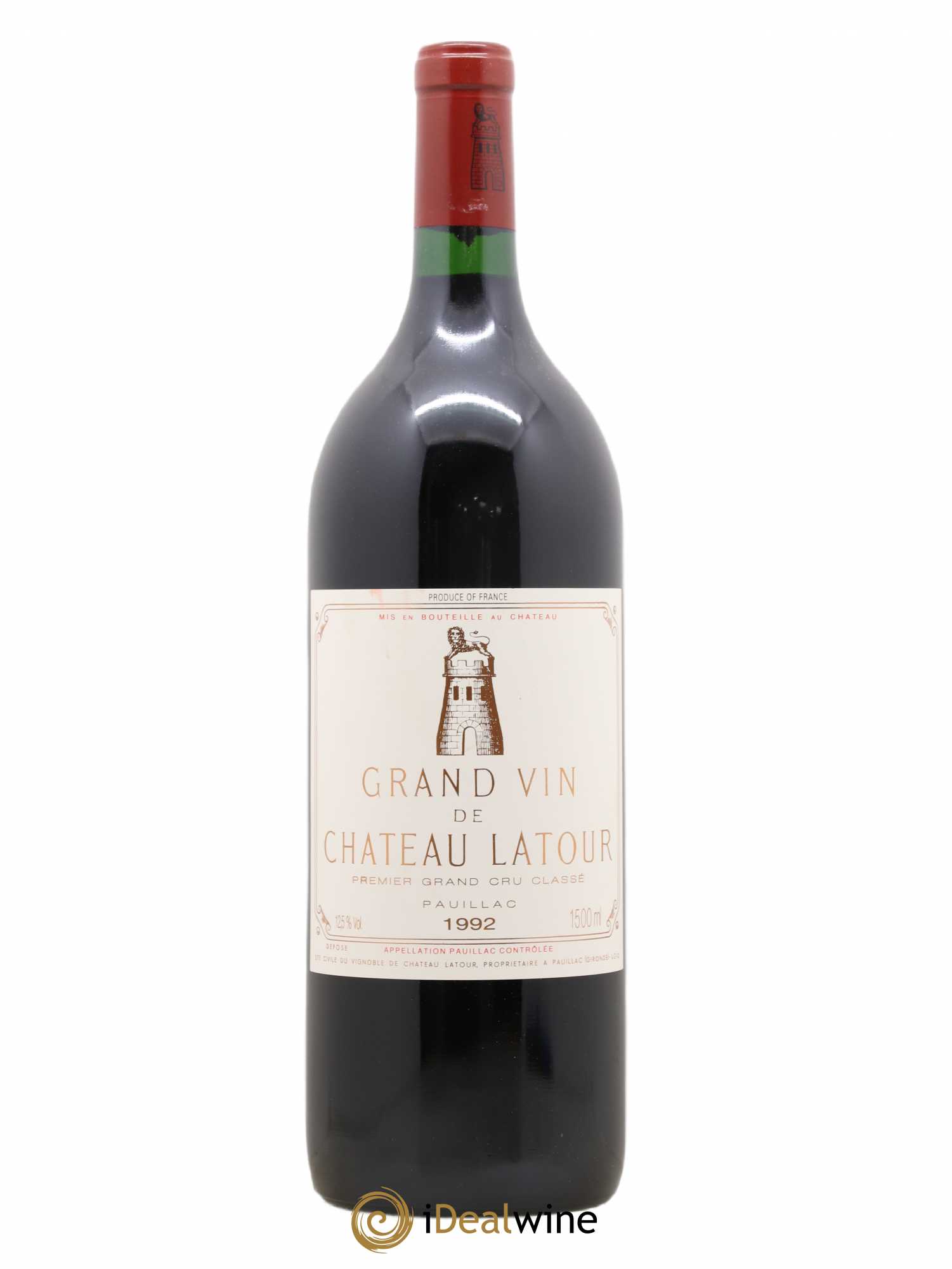 Château Latour 1er Grand Cru Classé 1992 - Lot de 1 magnum - 0