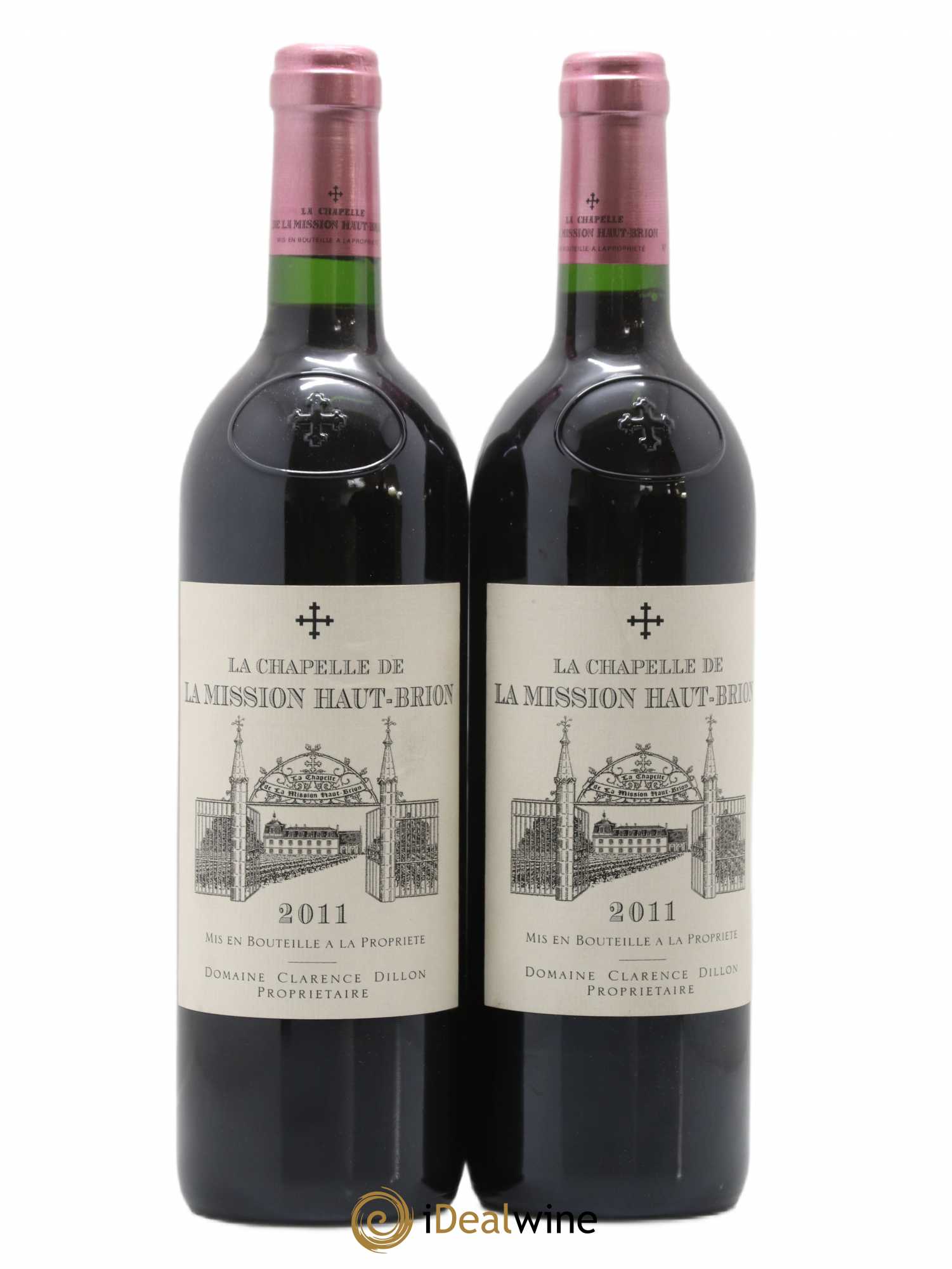 Château la Mission Haut-Brion Cru Classé de Graves 2011 - Lot de 2 bouteilles - 0
