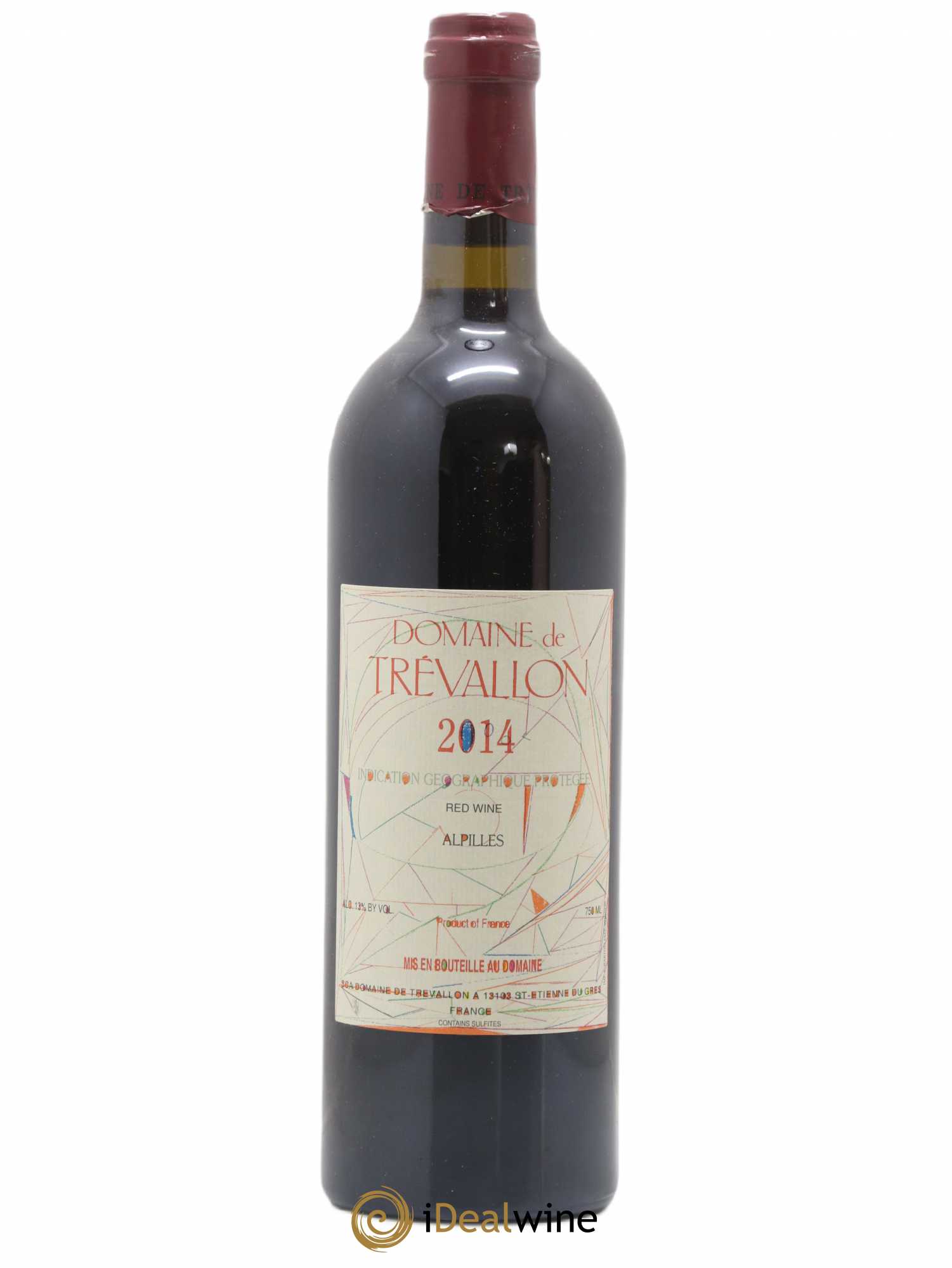 Alpilles Trévallon (Domaine de) Eloi Dürrbach 2014 - Lot de 1 bouteille - 0