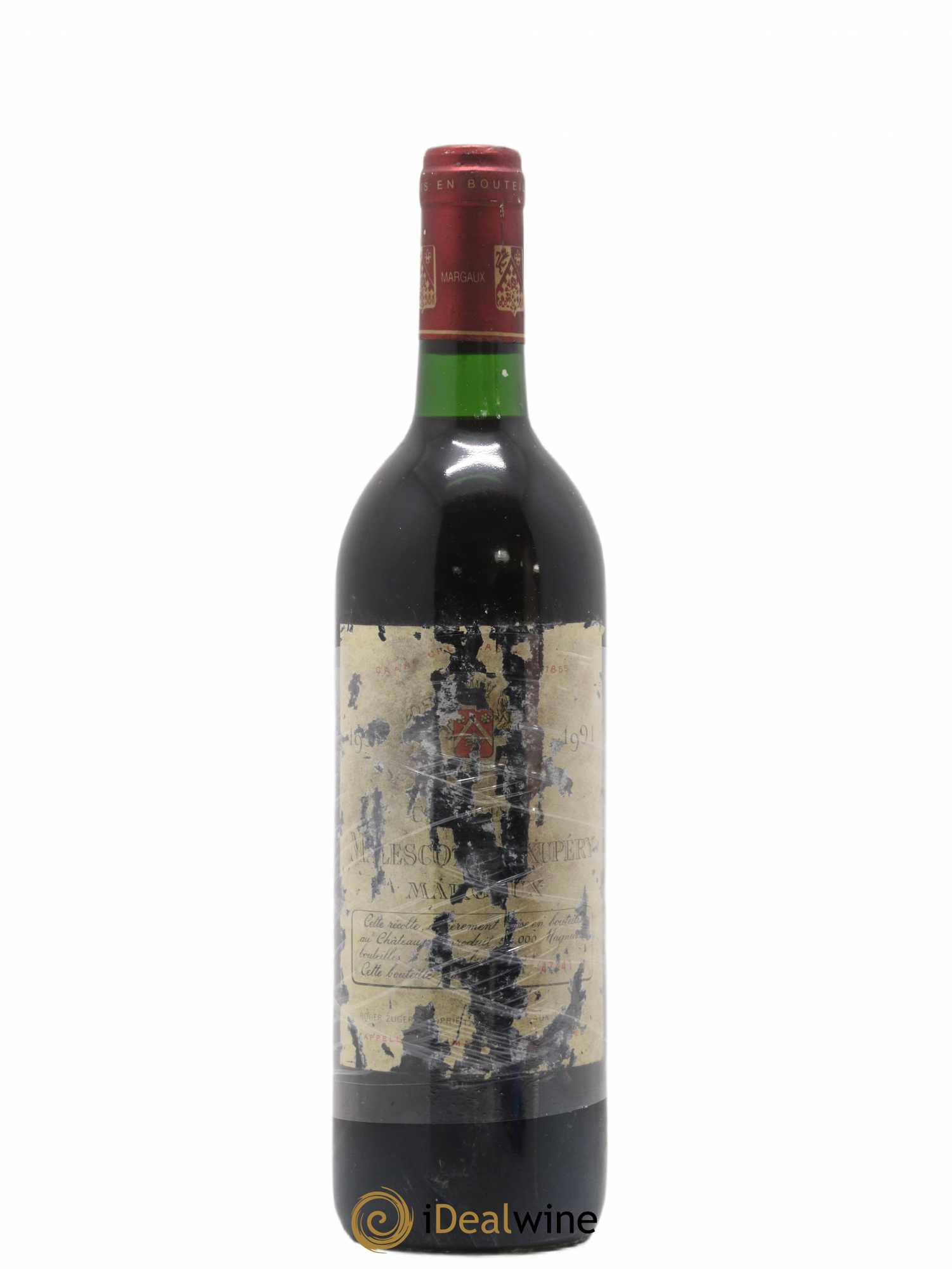 Château Malescot Saint-Exupéry 3ème Grand Cru Classé 1991 - Lot de 1 bouteille - 0