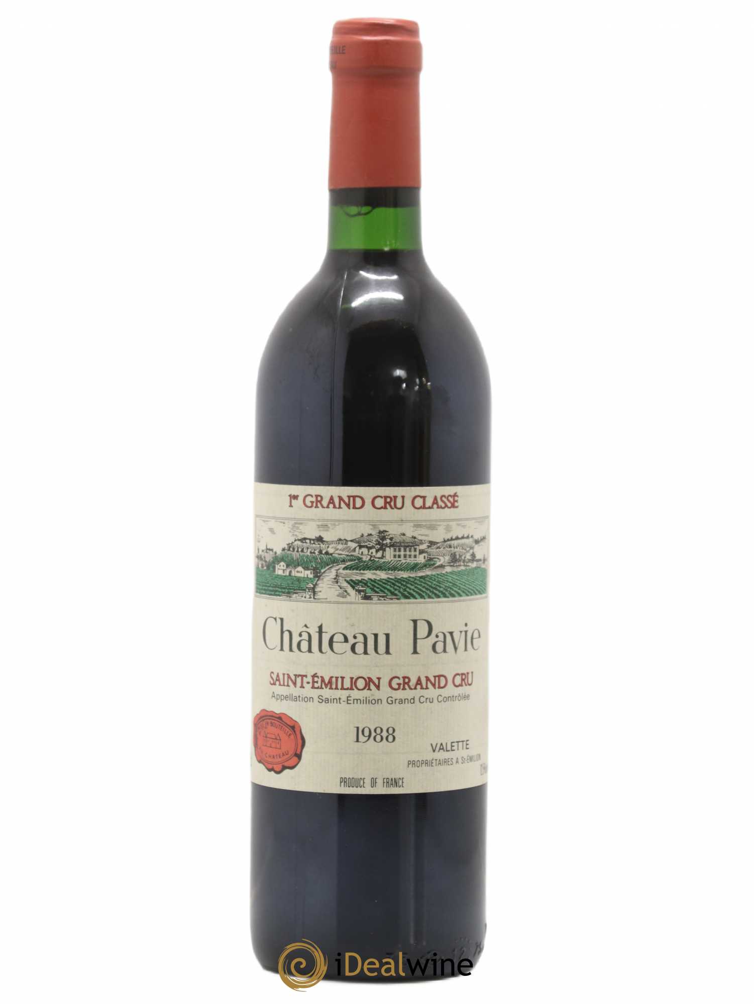 Château Pavie 1er Grand Cru Classé A 1988 - Lot de 1 bouteille - 0