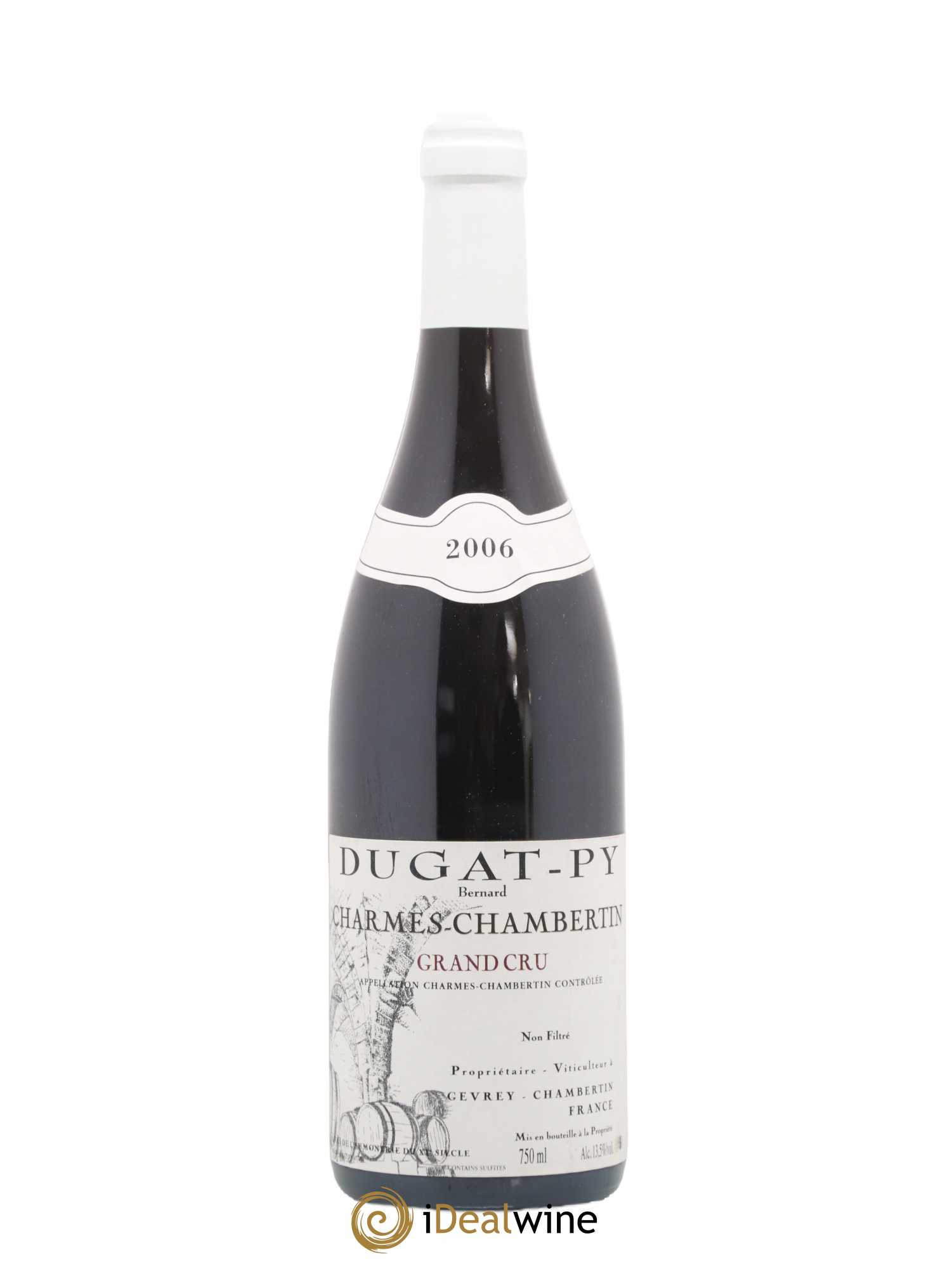 Charmes-Chambertin Grand Cru Dugat-Py 2006 - Lot de 1 bouteille - 0