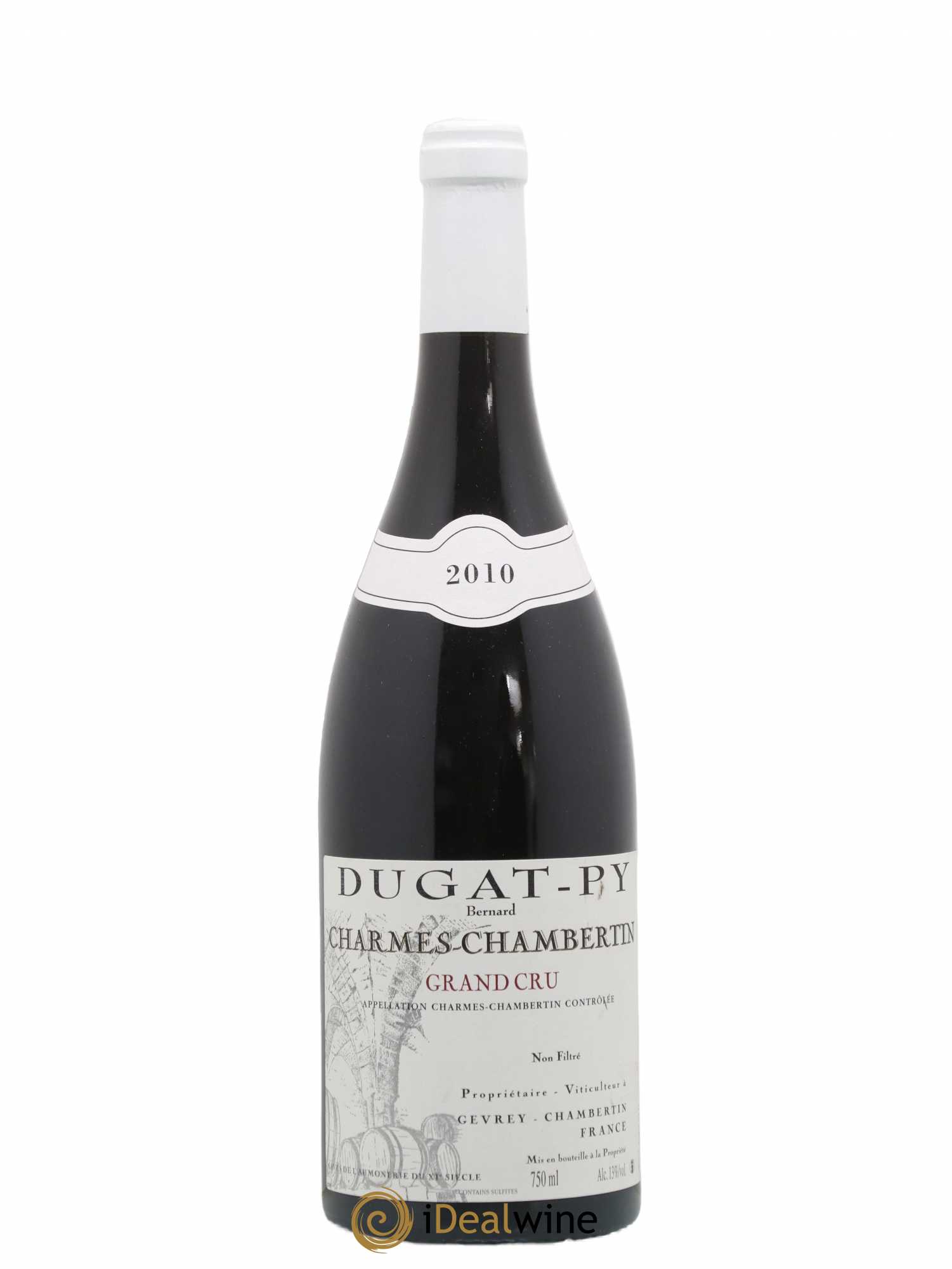 Charmes-Chambertin Grand Cru Dugat-Py 2010 - Lot de 1 bouteille - 0