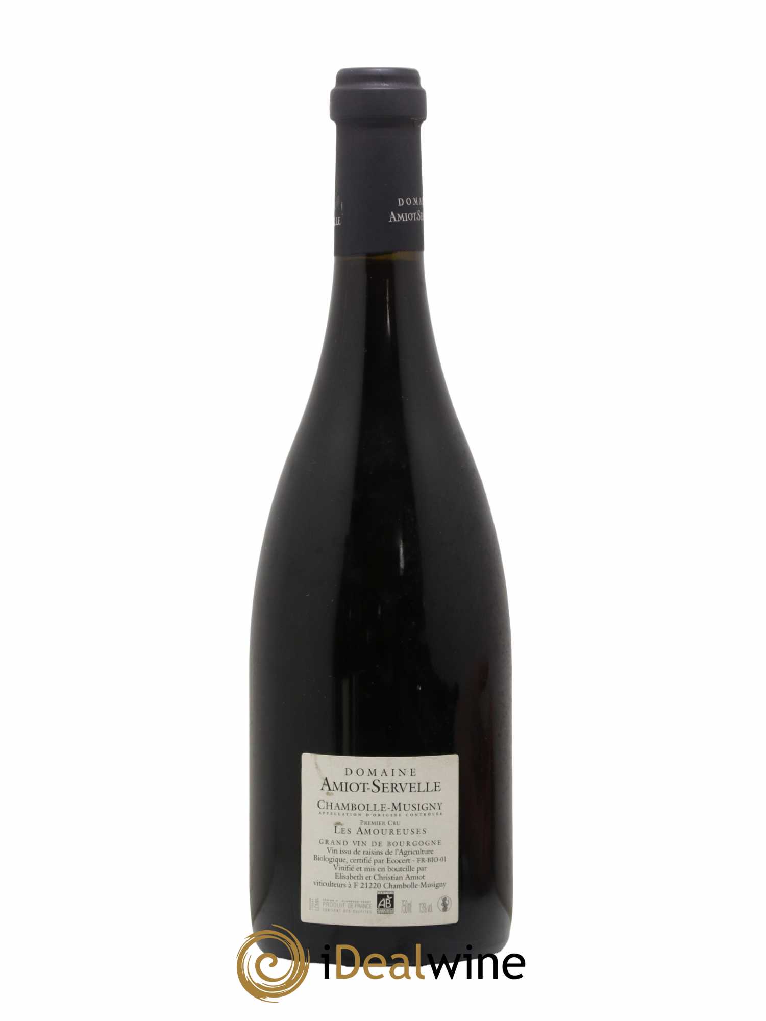 Chambolle-Musigny 1er Cru Les Amoureuses Amiot-Servelle 2008 - Lot de 1 bouteille - 1