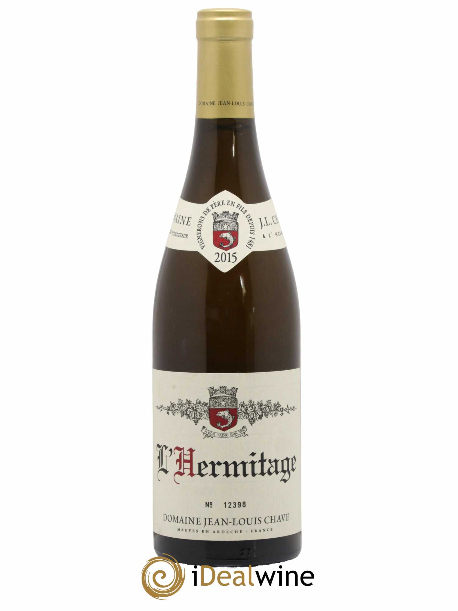 Hermitage Jean-Louis Chave 2015 - Lot de 1 bouteille - 0
