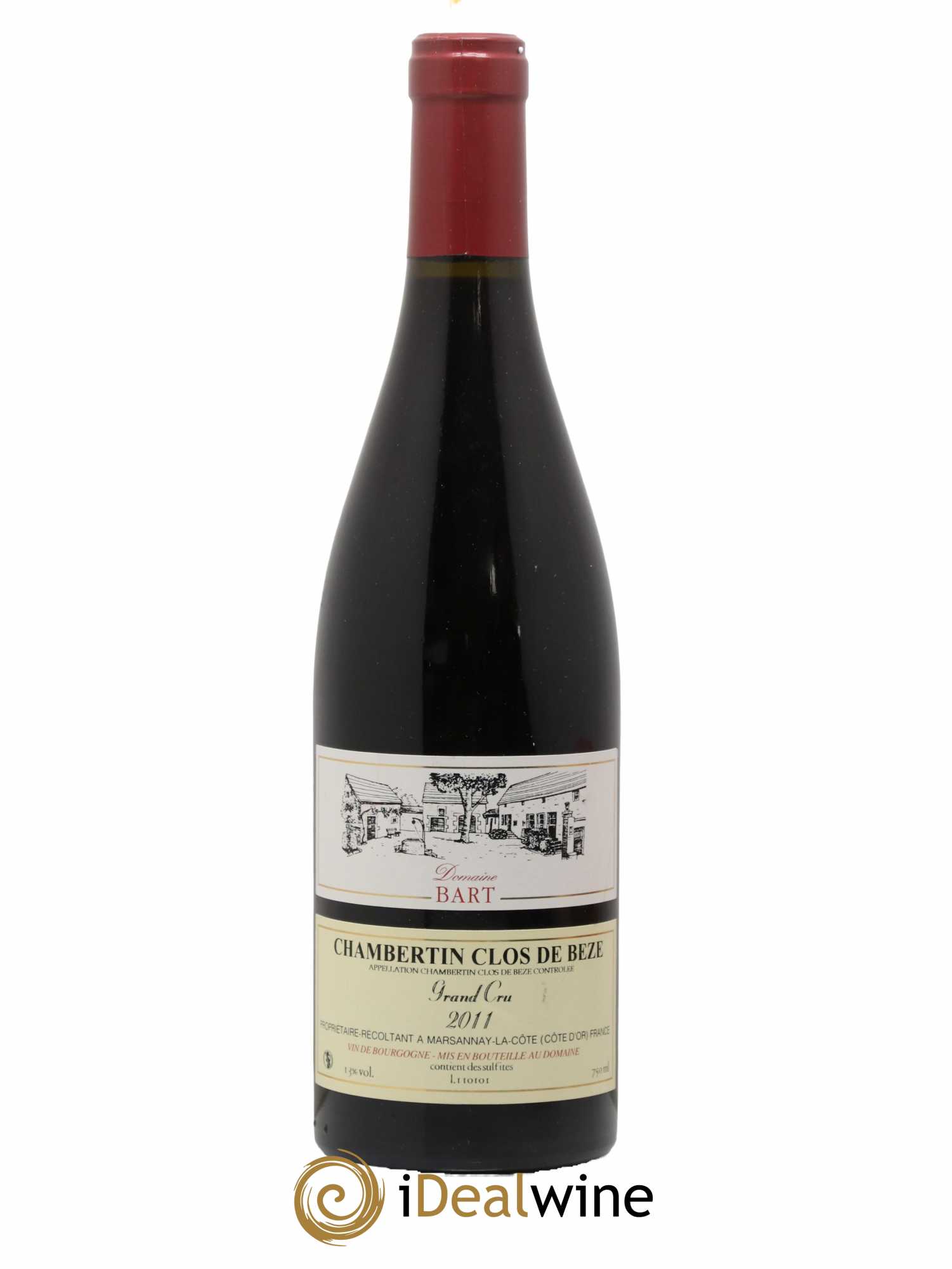 Chambertin Clos de Bèze Grand Cru Bart (Domaine) 2011 - Lotto di 1 bottiglia - 0