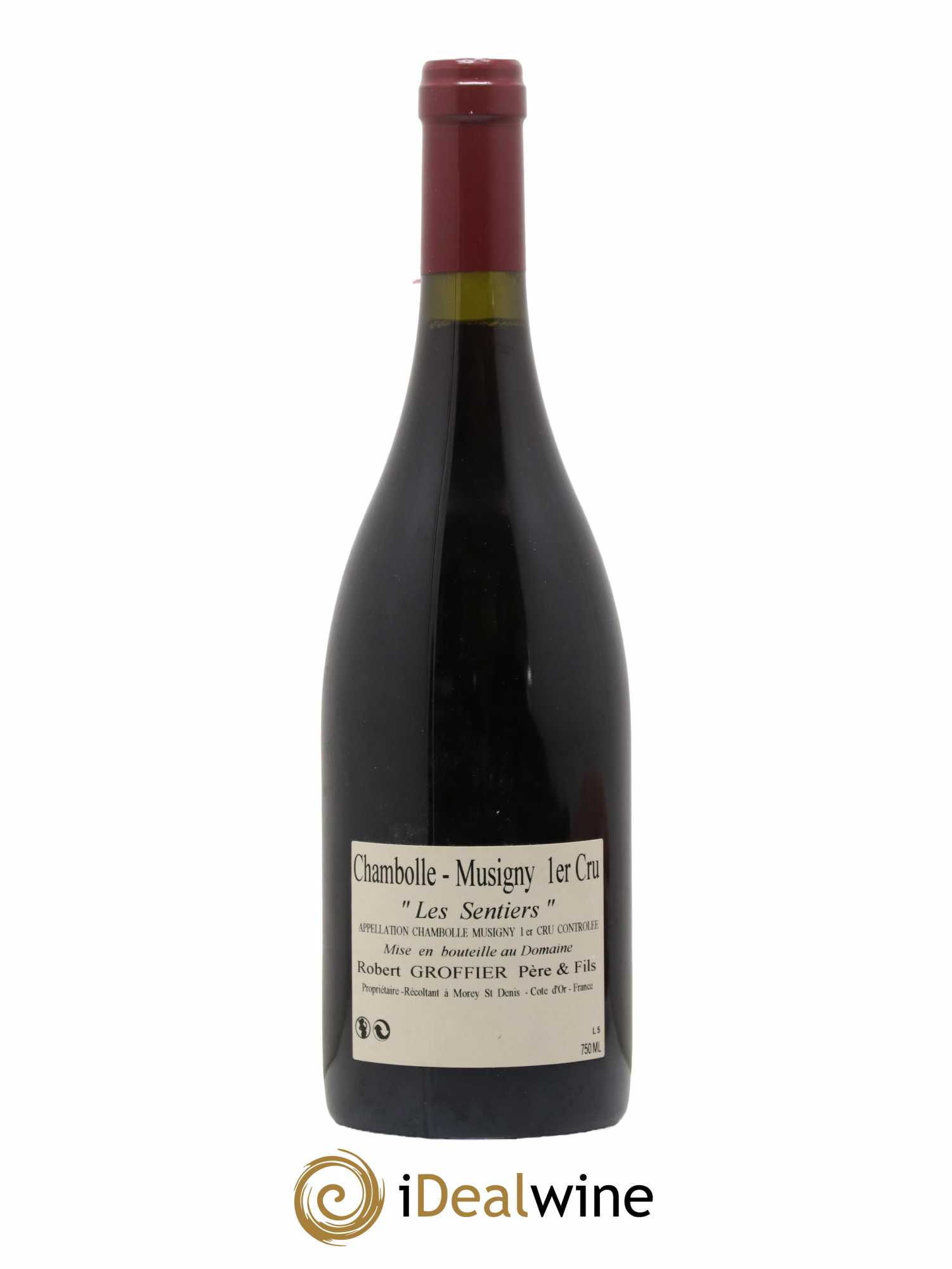 Chambolle-Musigny 1er Cru Les Sentiers Robert Groffier Père & Fils (Domaine) 2007 - Posten von 1 Flasche - 1