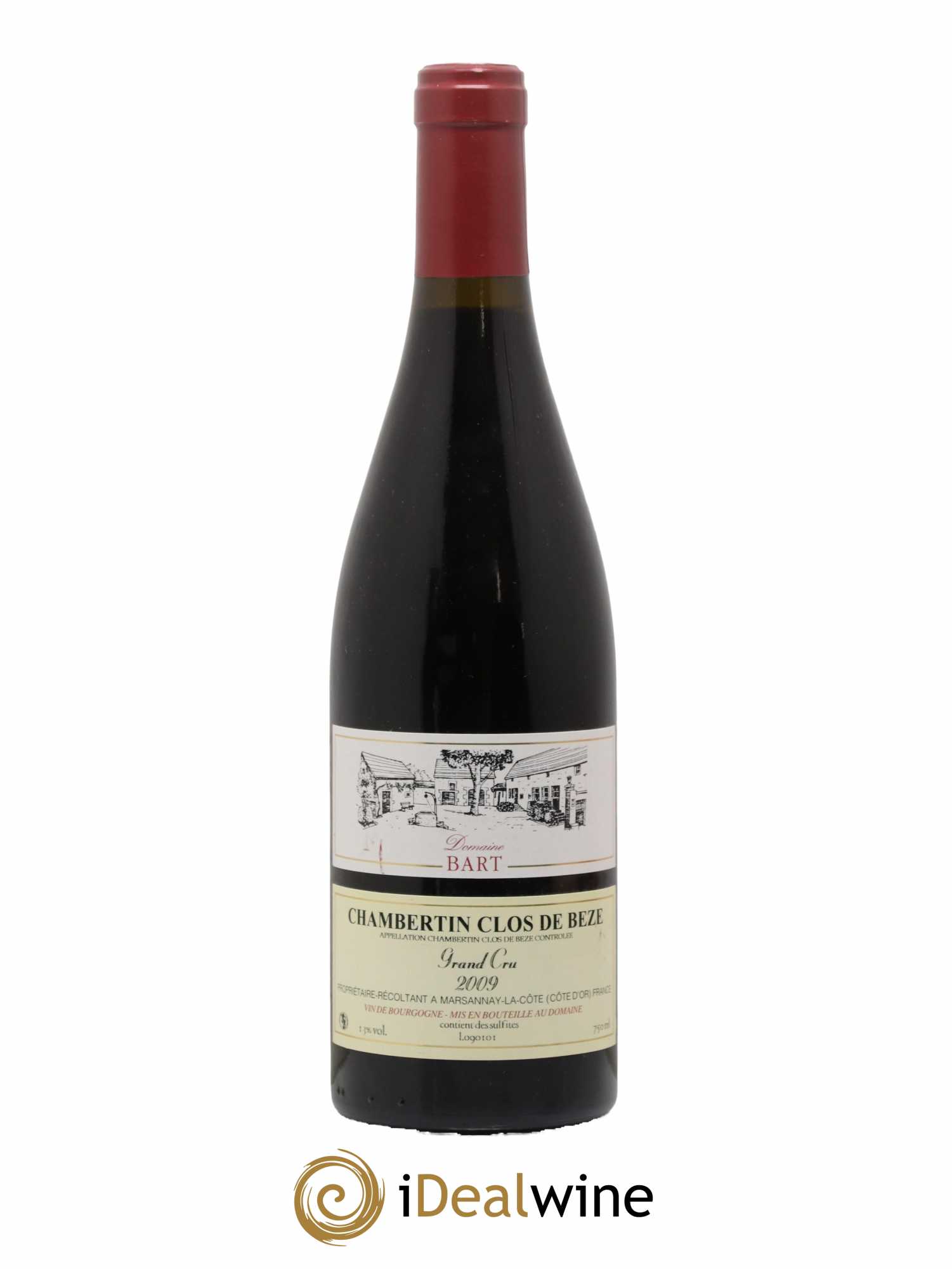 Chambertin Clos de Bèze Grand Cru Bart (Domaine) 2009 - Lot de 1 bouteille - 0